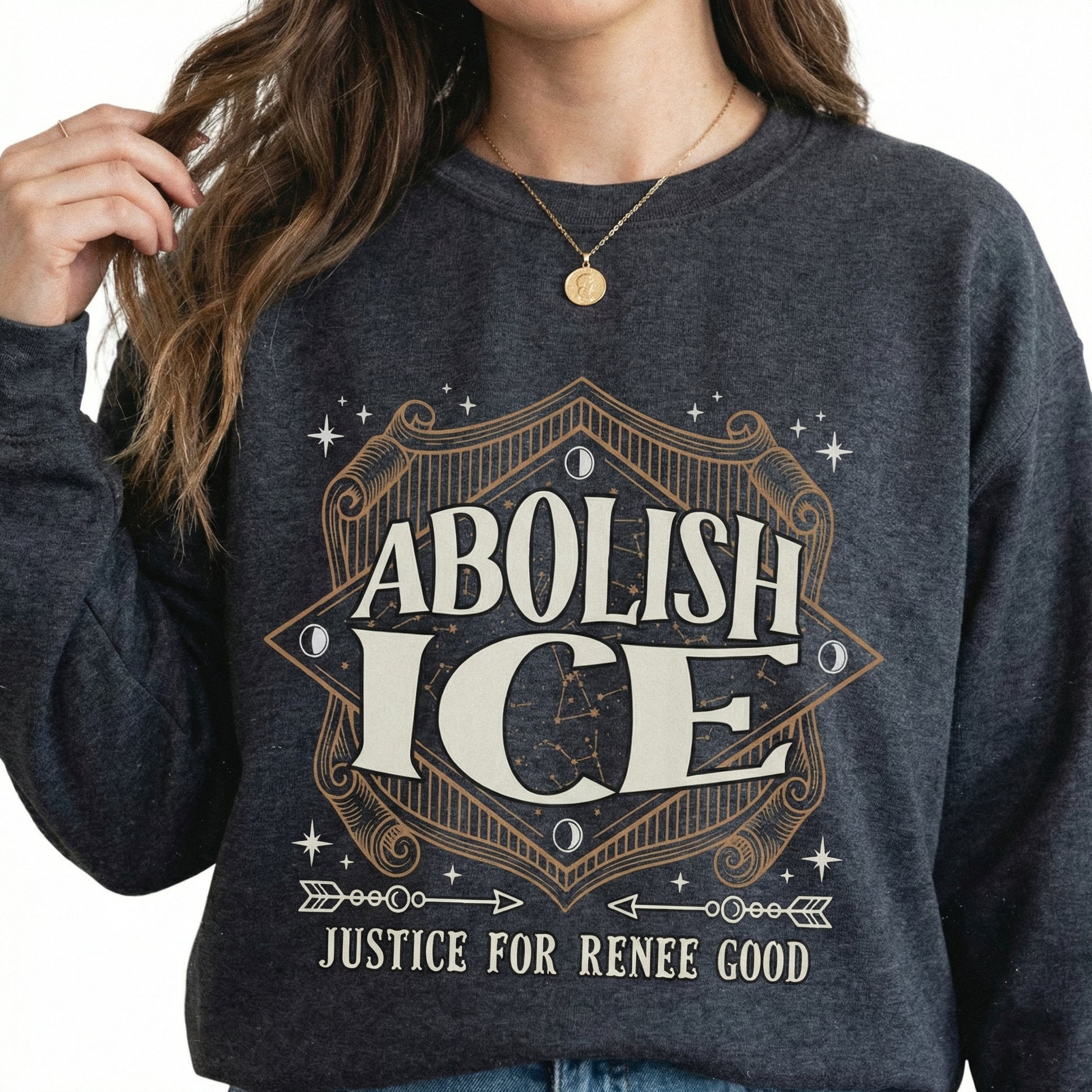 Human Rights Justice Graphic T-Shirt – Peace & Compassion Statement Tee