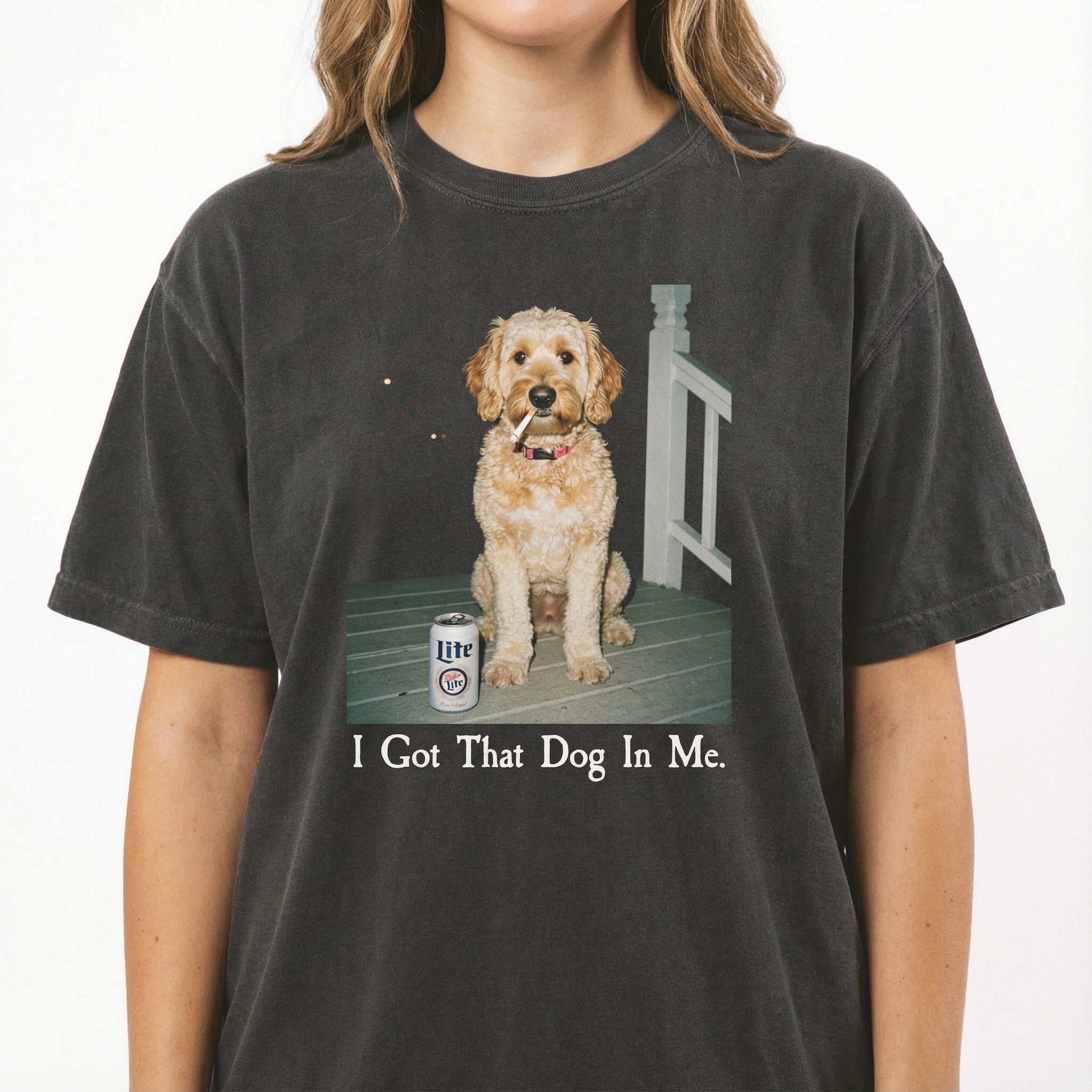 I Got That Dog In Me T-Shirt – Funny Goldendoodle Shirt, Dog Lover Meme Graphic Tee
