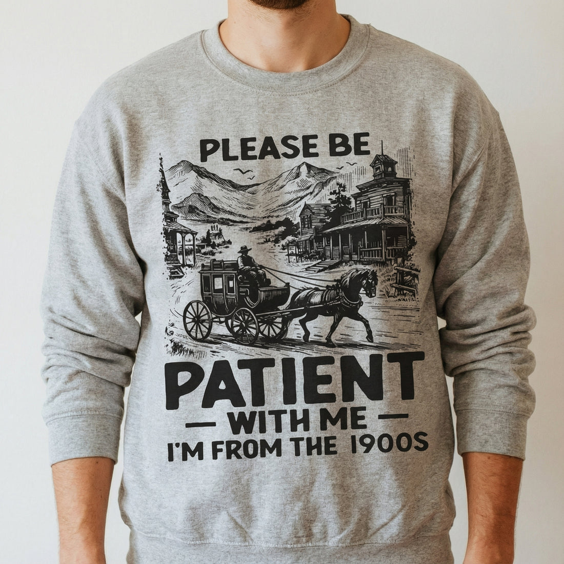I Am From the 1900s Funny Men’s T-Shirt – Vintage Humor Tee – Dad Grandpa Gift
