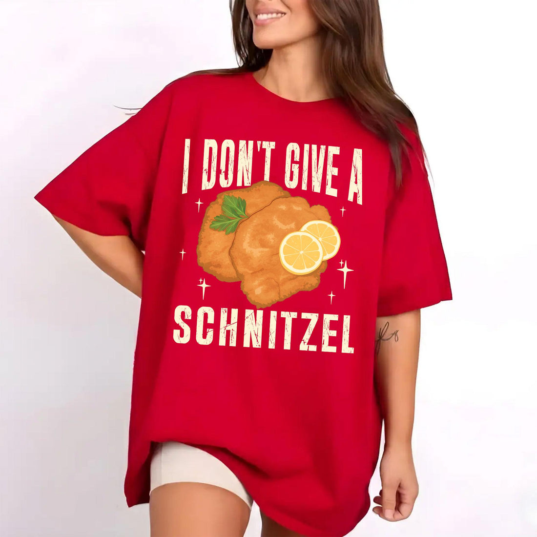 I Don’t Give a Schnitzel Christmas Sweatshirt – Funny A Very Jo Na S Holiday Movie Shirt