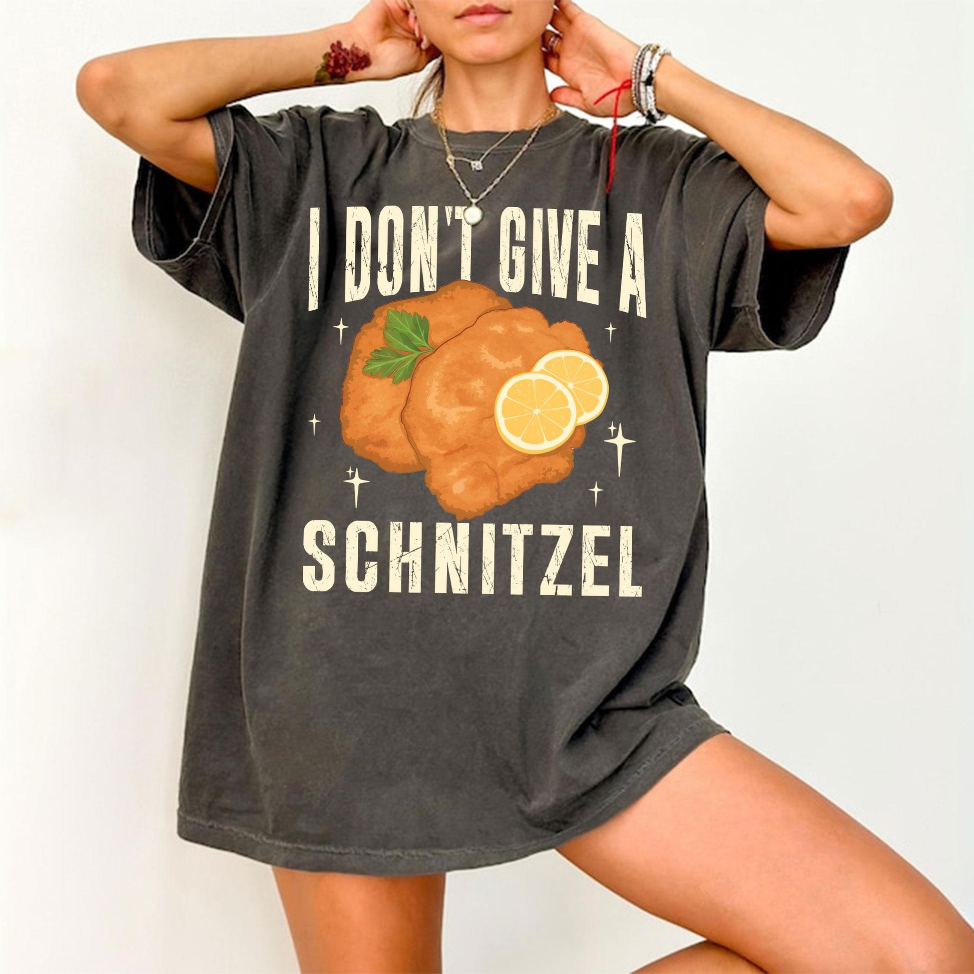I Don’t Give a Schnitzel Christmas Sweatshirt – Funny A Very Jo Na S Holiday Movie Shirt