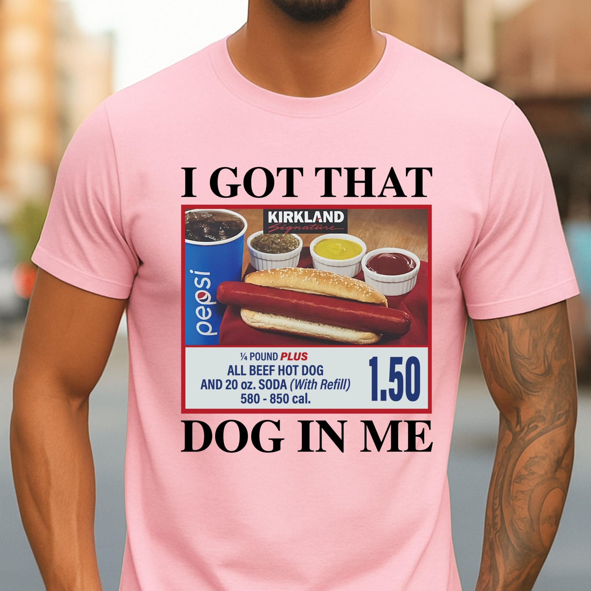 I Got That Dog In Me Shirt – Funny Hot Dog Meme Graphic Tee