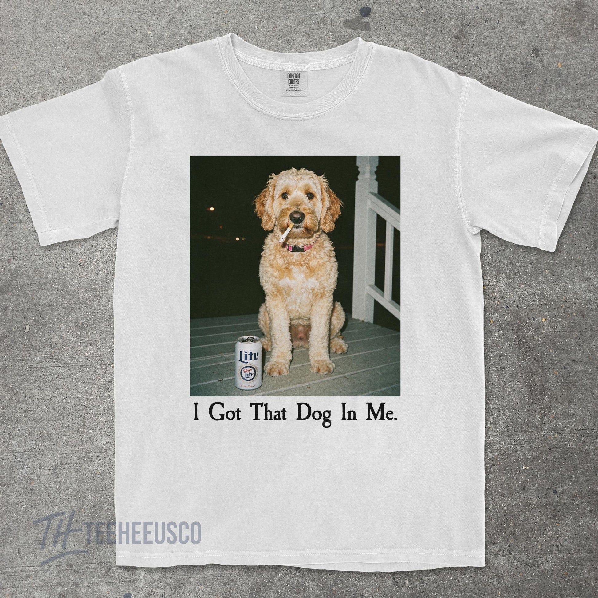 I Got That Dog In Me T-Shirt – Funny Goldendoodle Shirt, Dog Lover Meme Graphic Tee