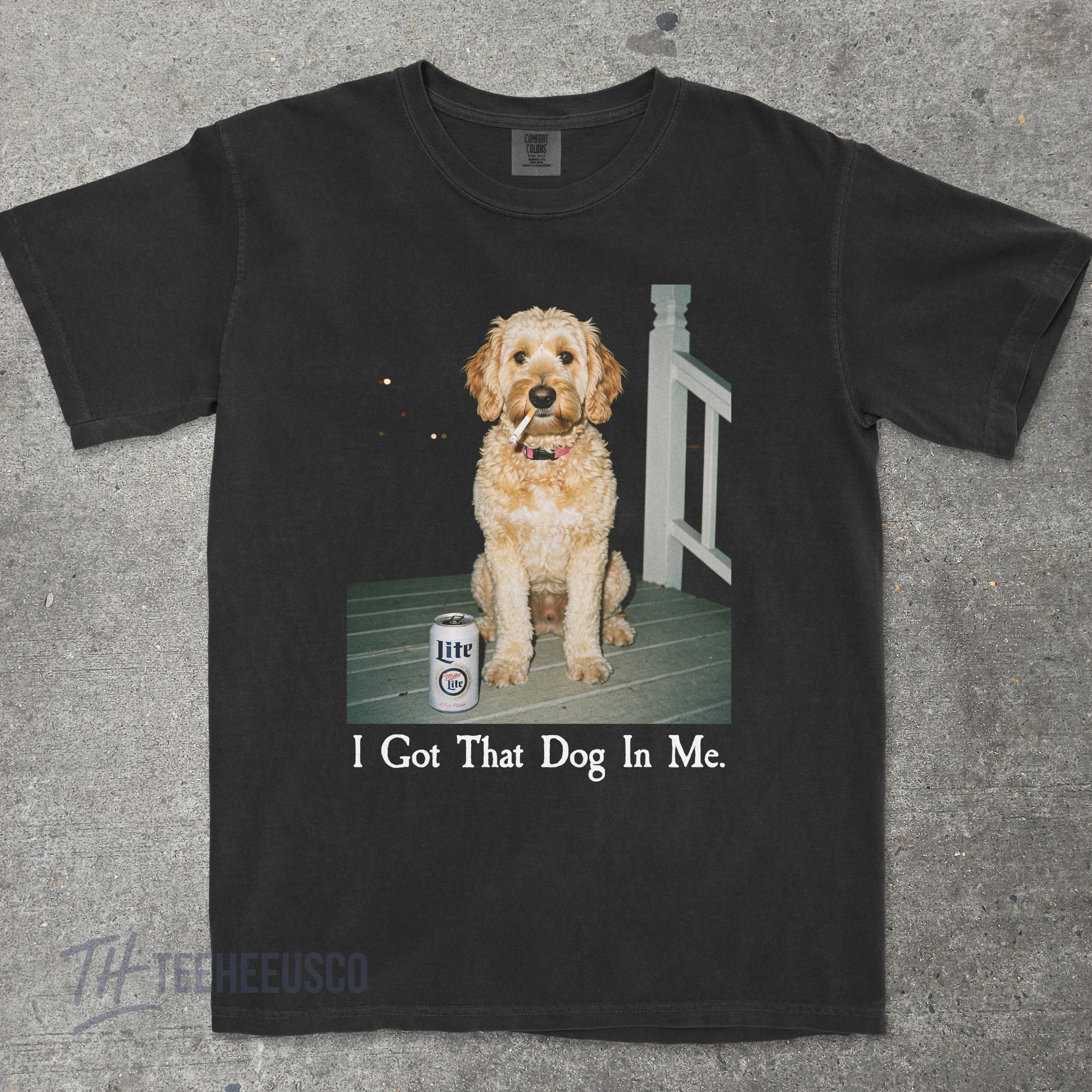 I Got That Dog In Me T-Shirt – Funny Goldendoodle Shirt, Dog Lover Meme Graphic Tee