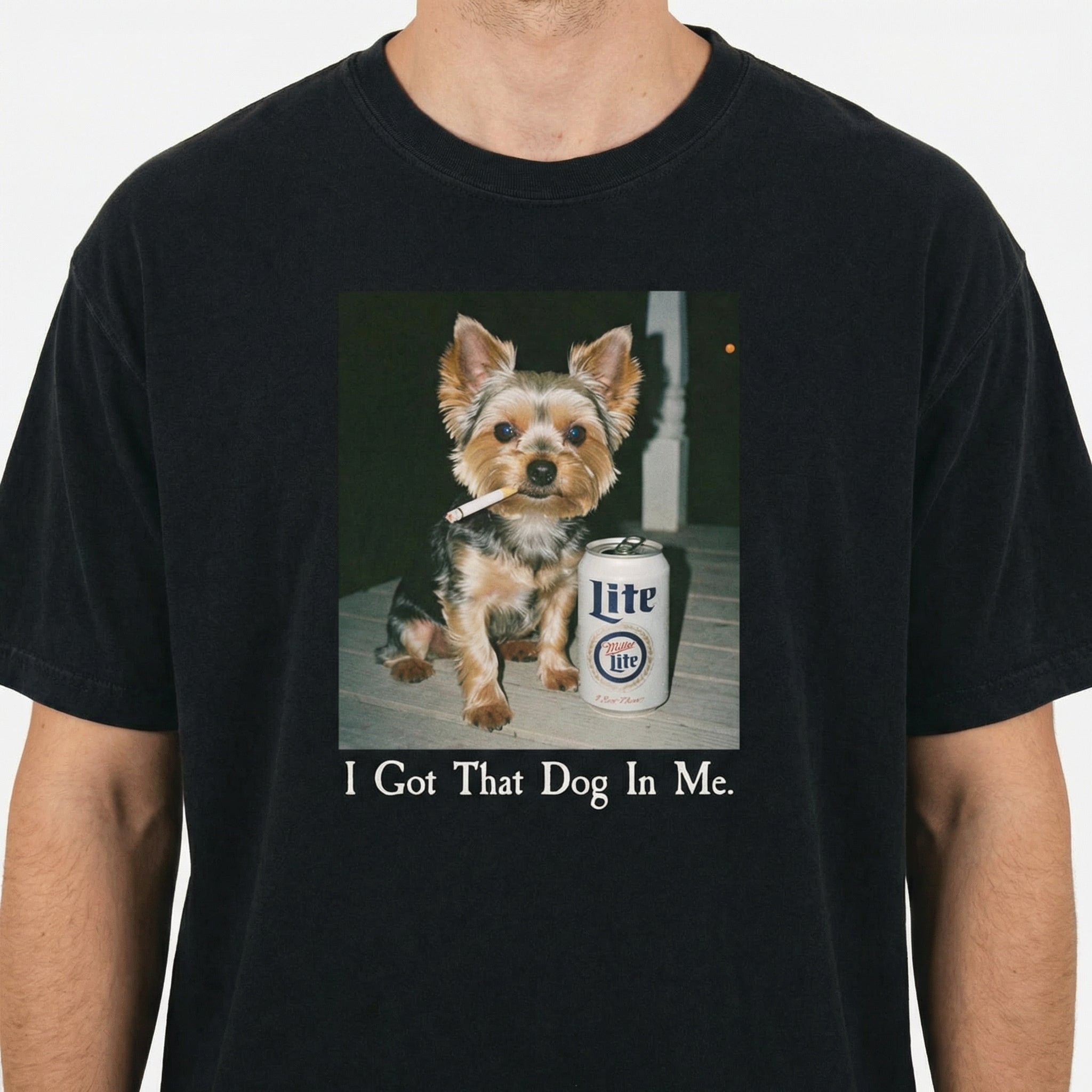 I Got That Dog in Me Yorkie Shirt – Yorkshire Terrier Dog Mom Funny Tee