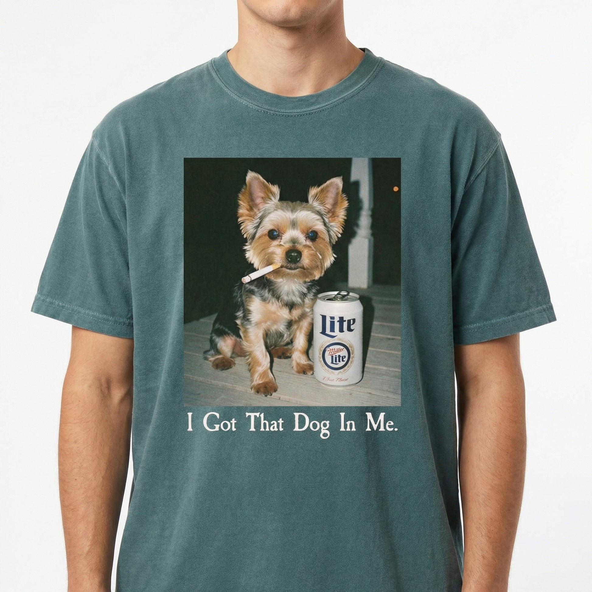 I Got That Dog in Me Yorkie Shirt – Yorkshire Terrier Dog Mom Funny Tee