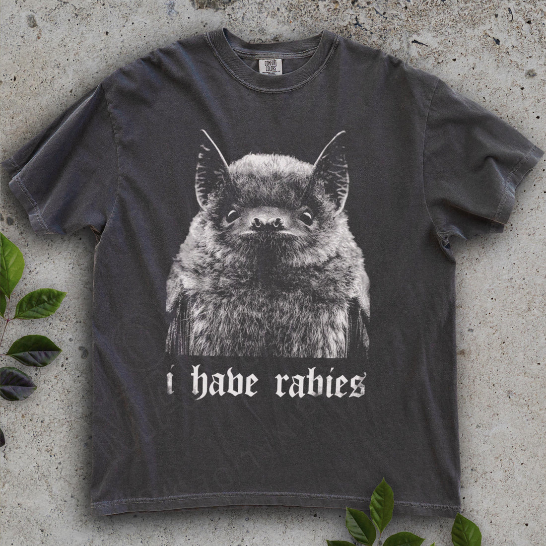 Grunge Bat Meme Graphic T-Shirt - Dark Humor Y2K Vintage Tee