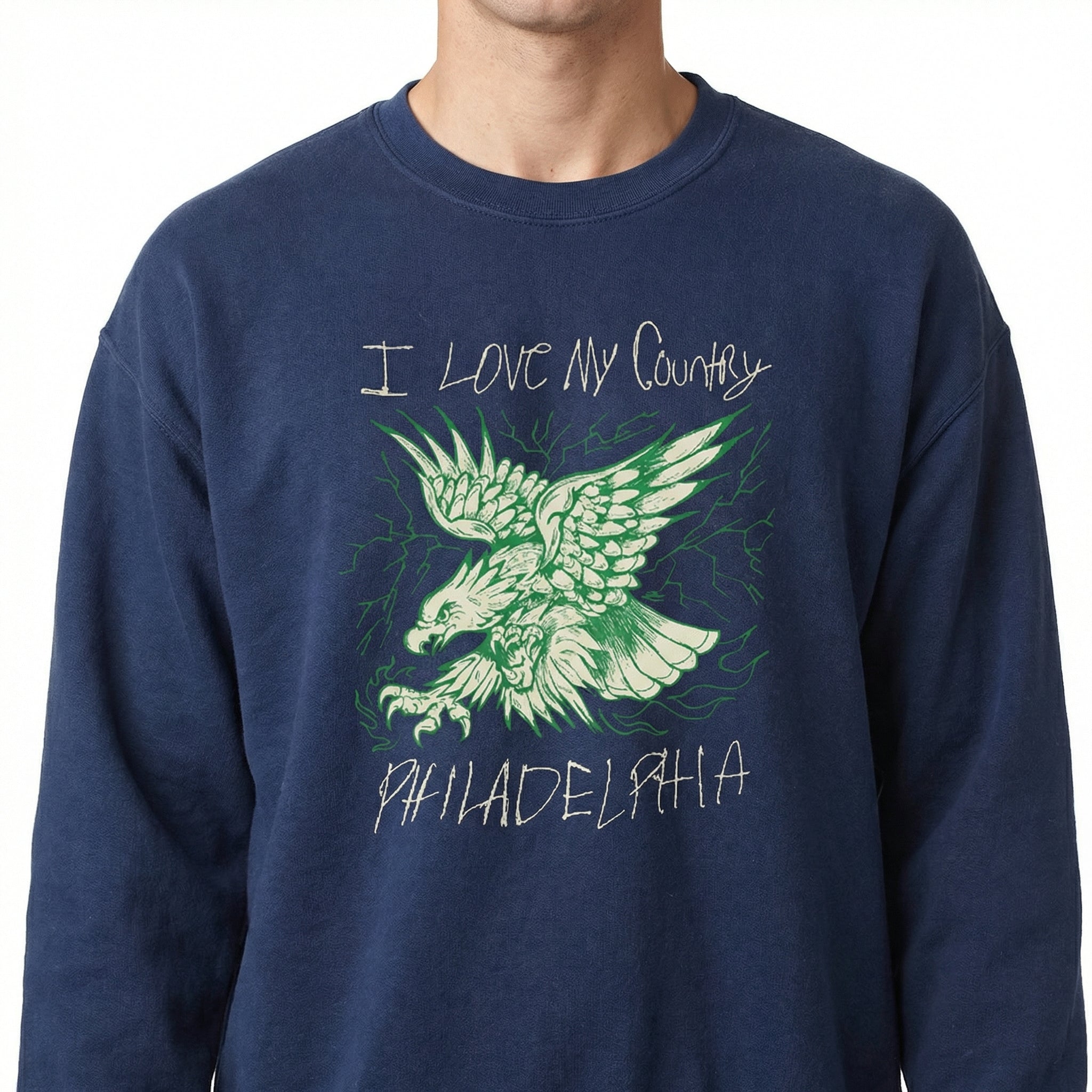I Love My Country Philadelphia T-Shirt – Patriotic Graphic Tee