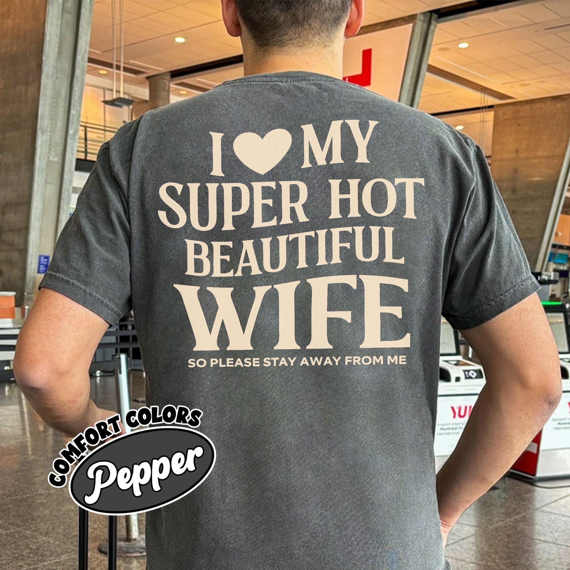 I Love My Wife Shirt – I Heart My Wife Tee – Funny Husband Gift – Couple Saying T Shirt