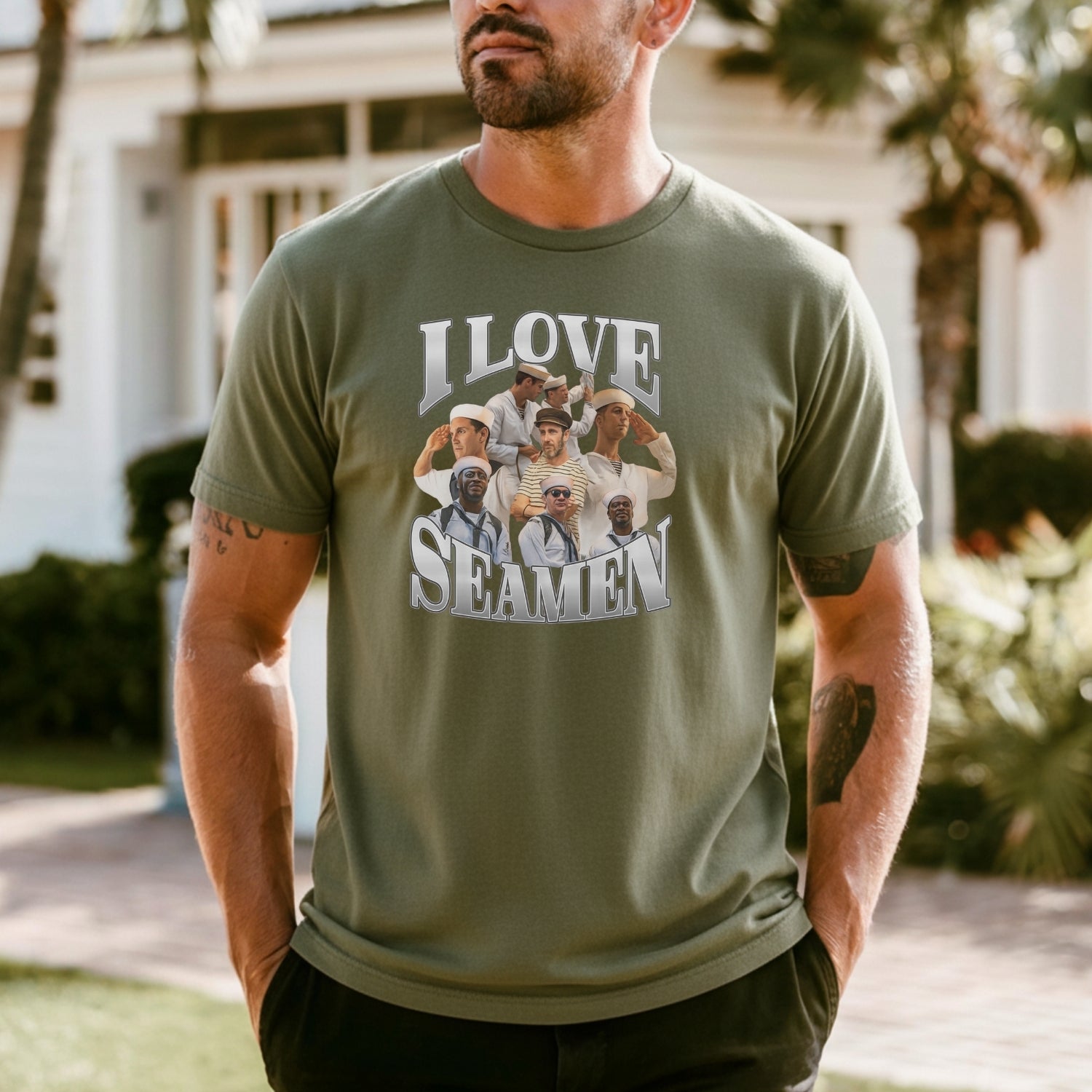 I Love Seamen Meme T-Shirt – Funny Ironic Unisex Graphic Tee
