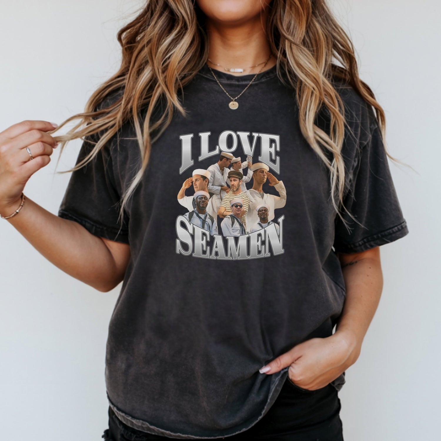 I Love Seamen Meme T-Shirt – Funny Ironic Unisex Graphic Tee