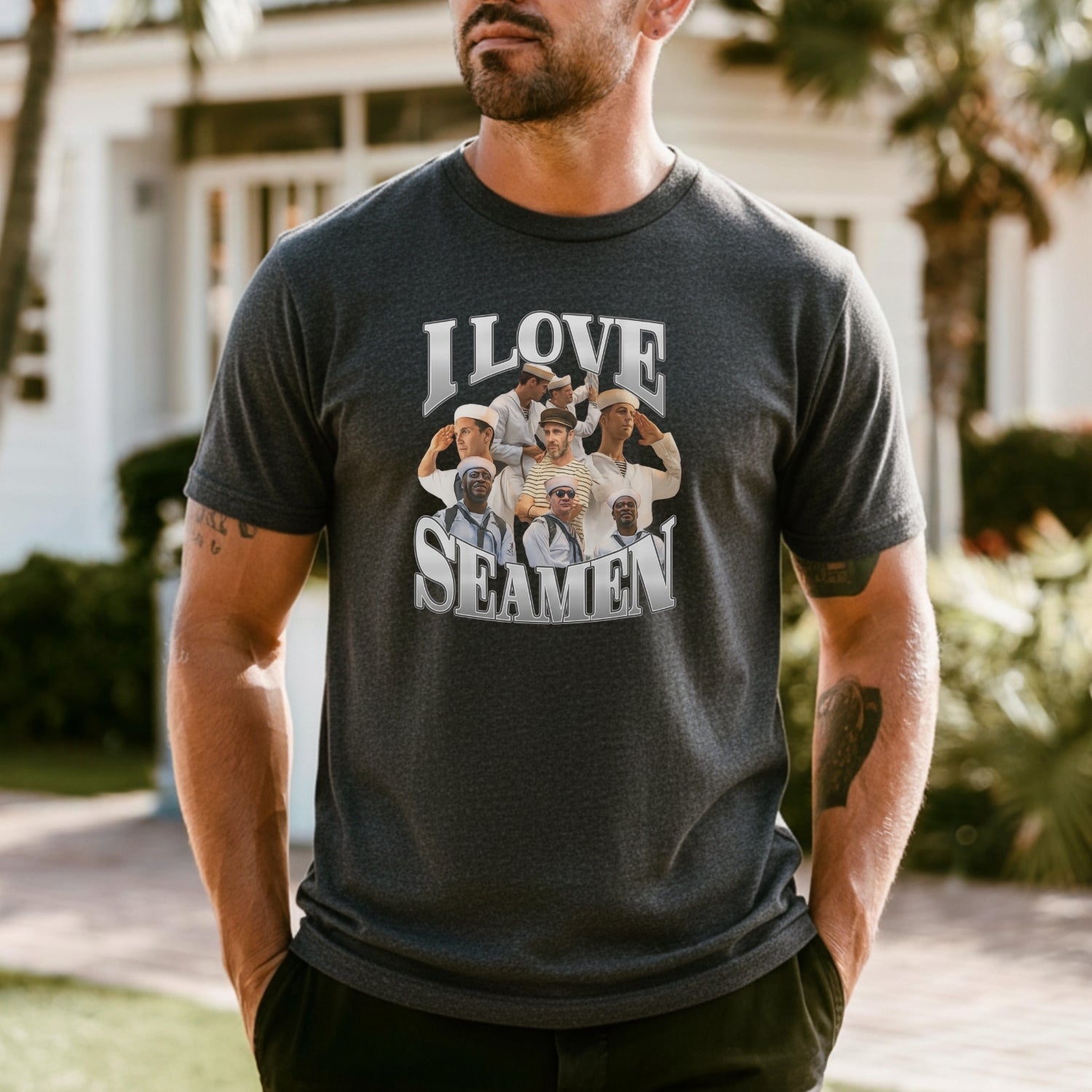 I Love Seamen Meme T-Shirt – Funny Ironic Unisex Graphic Tee