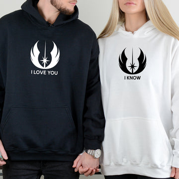 I Love You I Know Matching Hoodies For Couples
