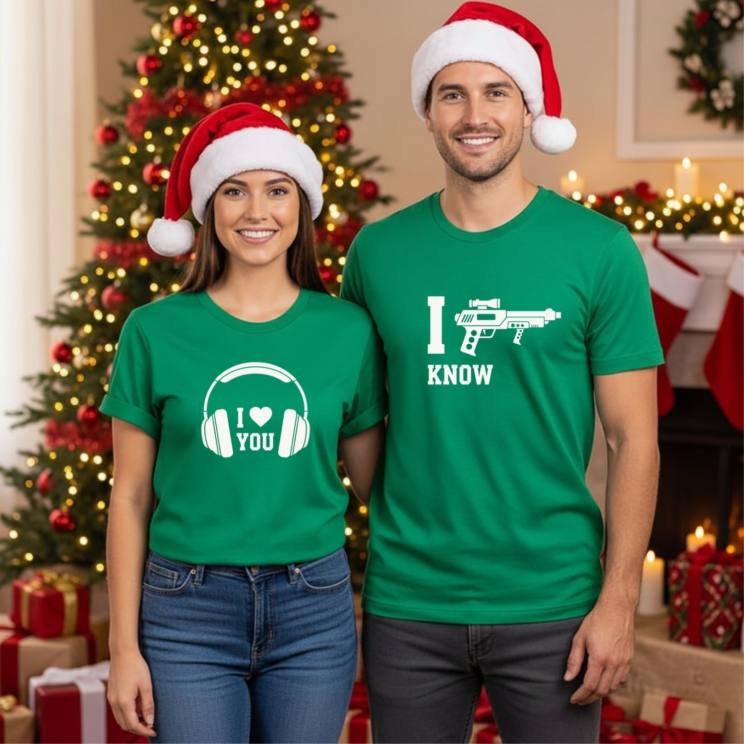 I Love You I Know Matching T-Shirts For Couples