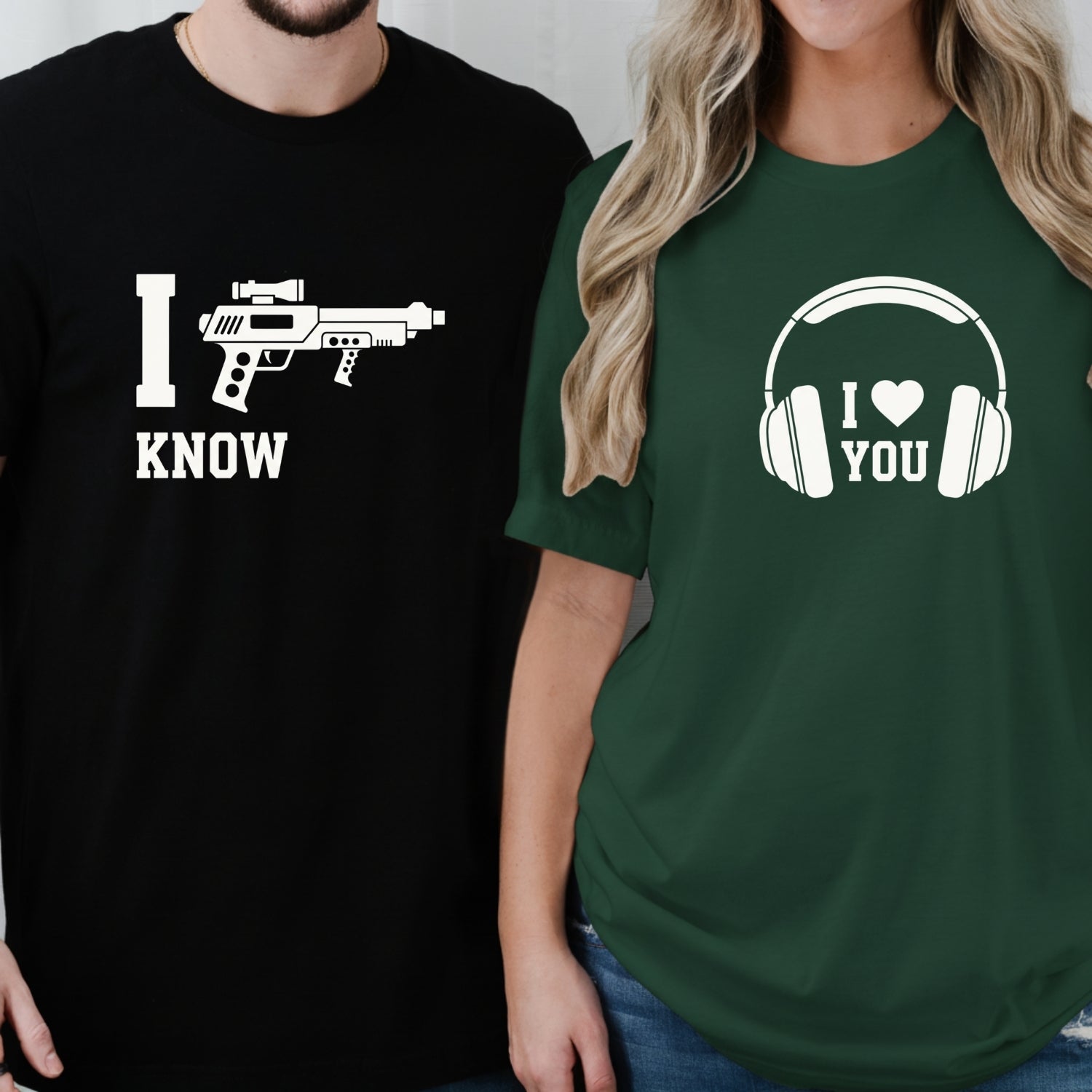 I Love You I Know Matching T-Shirts For Couples