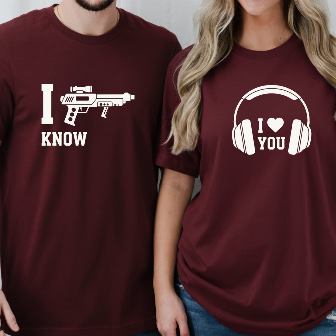 I Love You I Know Matching T-Shirts For Couples