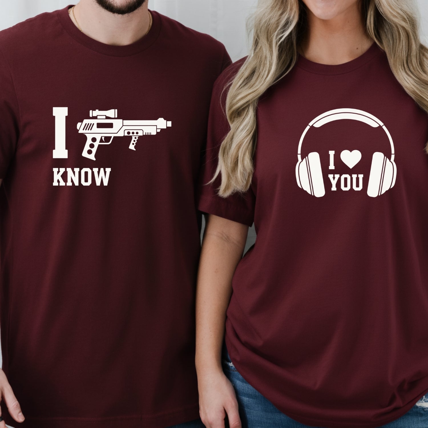 I Love You I Know Matching T-Shirts For Couples