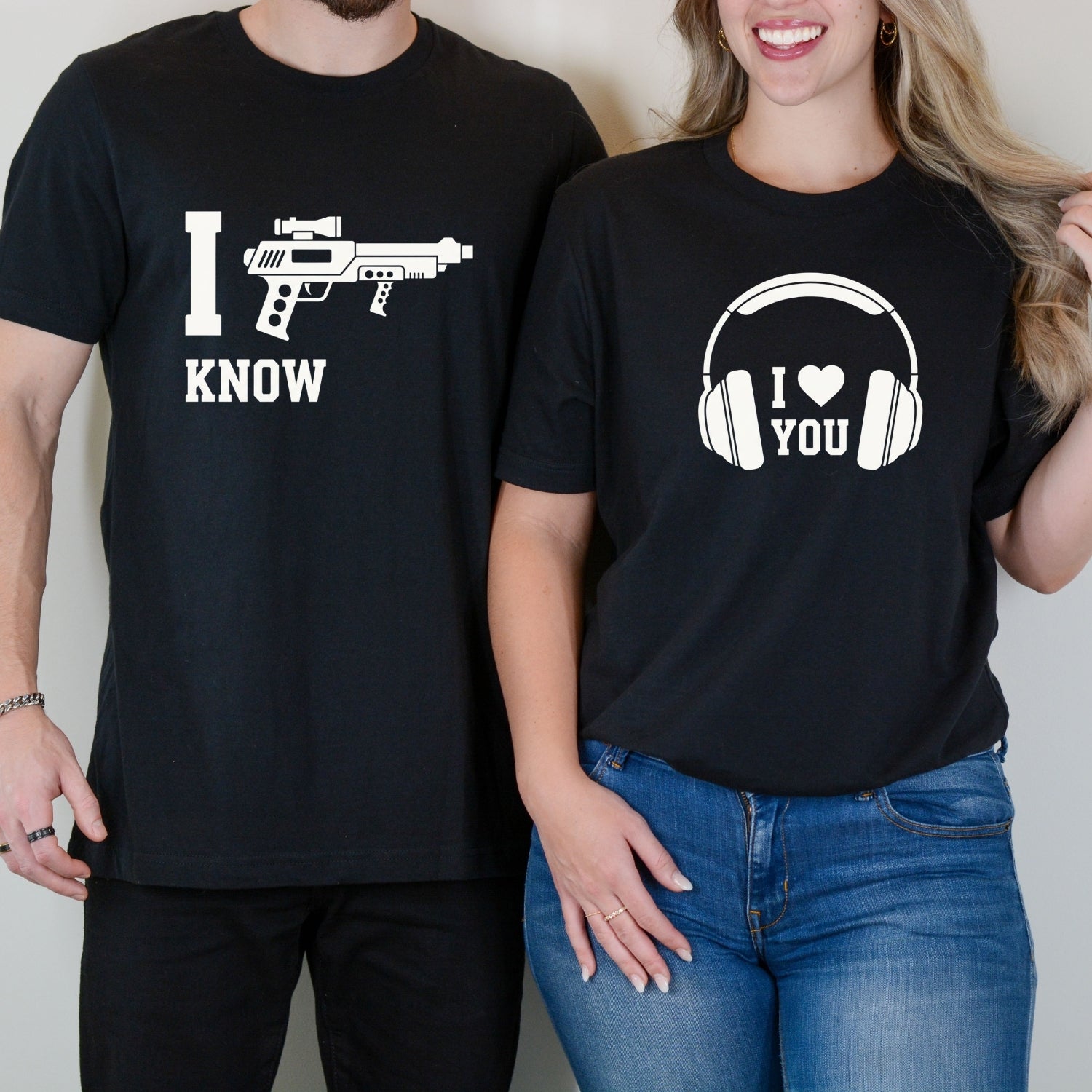 I Love You I Know Matching T-Shirts For Couples