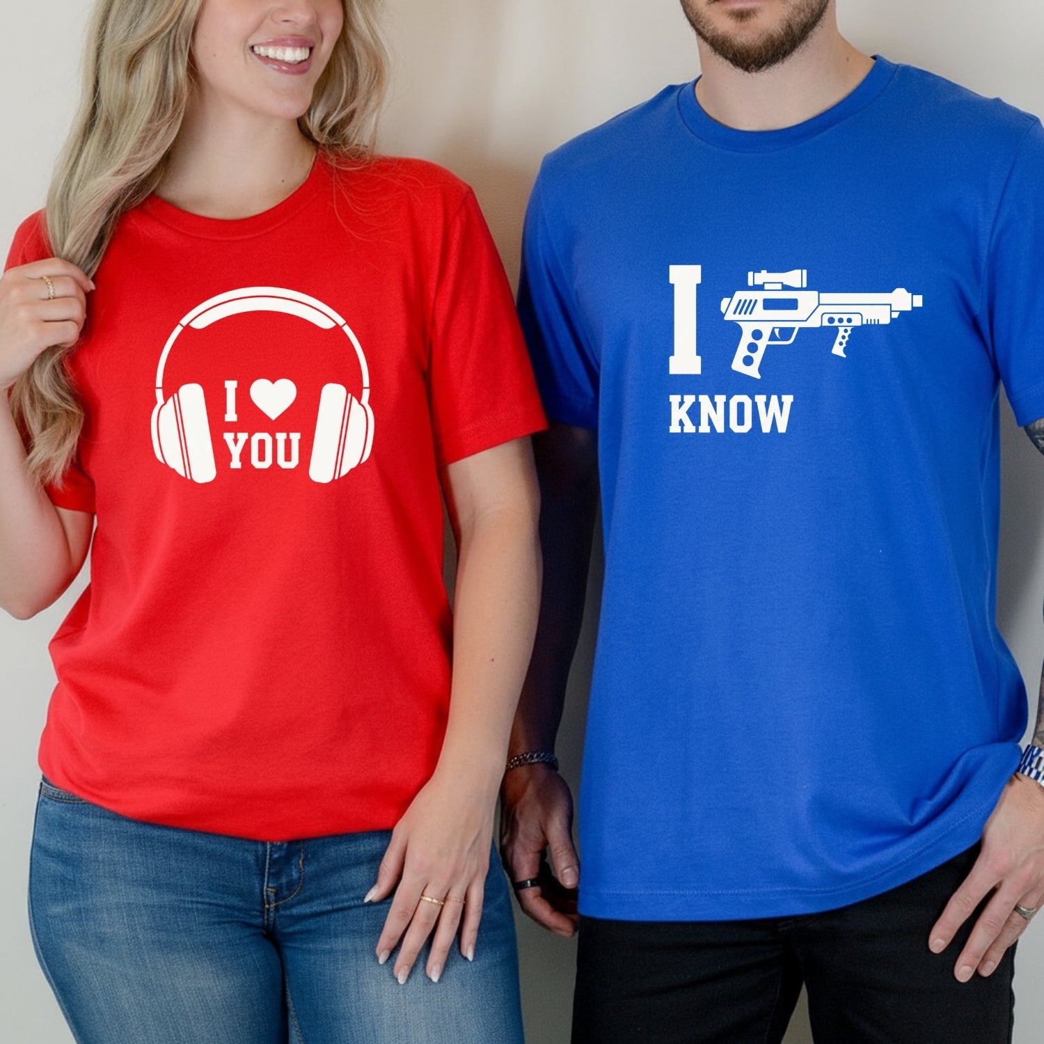 I Love You I Know Matching T-Shirts For Couples