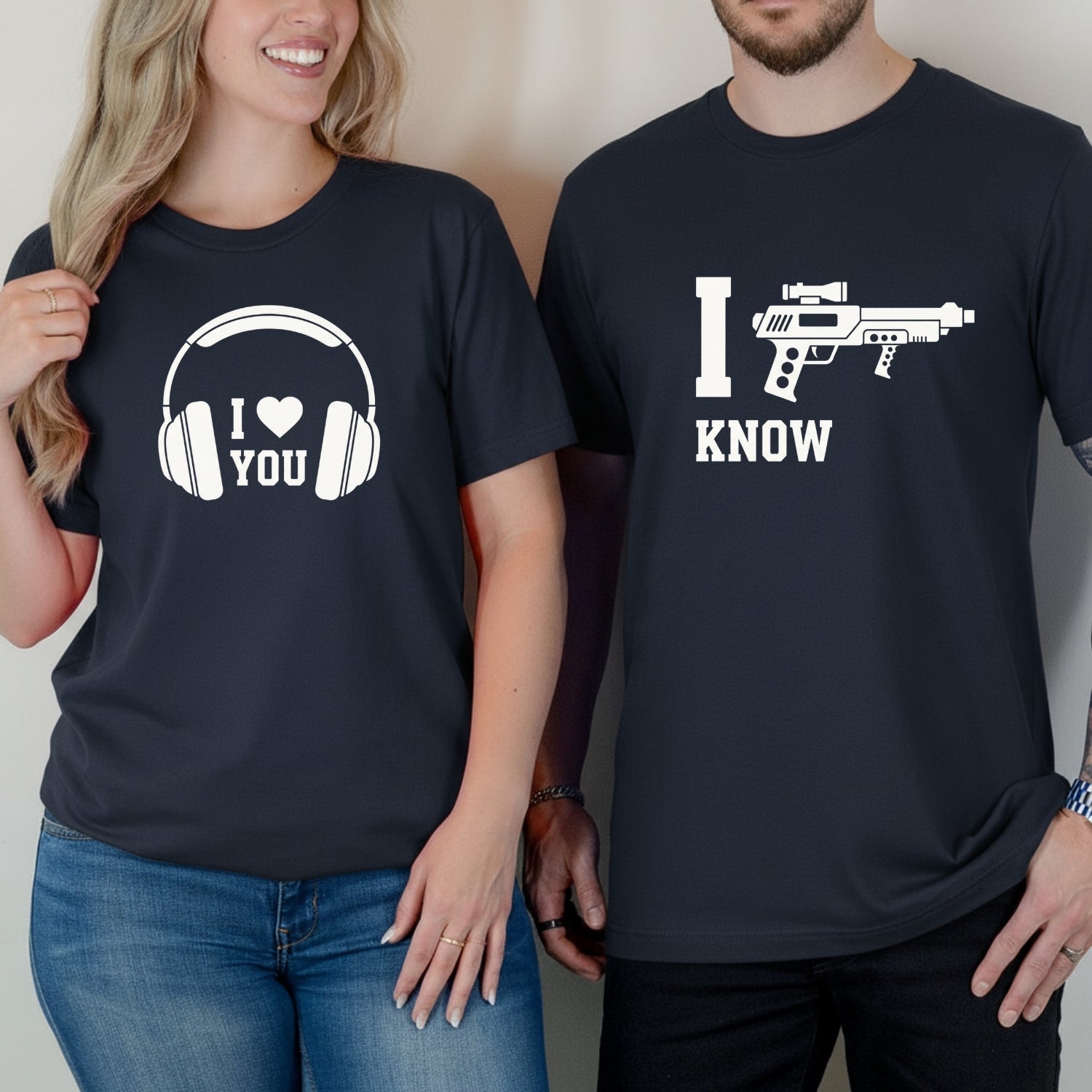 I Love You I Know Matching T-Shirts For Couples