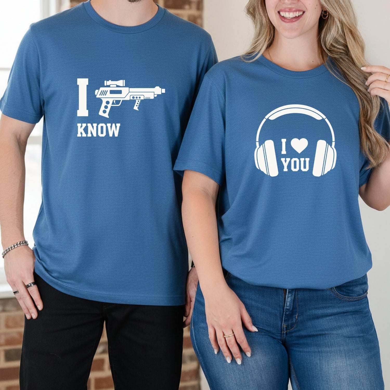 I Love You I Know Matching T-Shirts For Couples