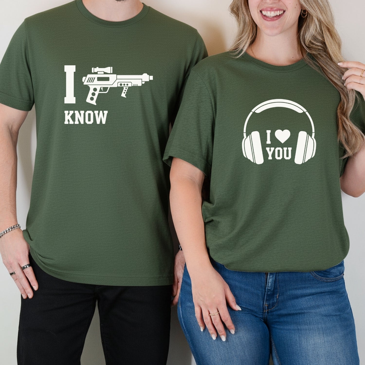 I Love You I Know Matching T-Shirts For Couples