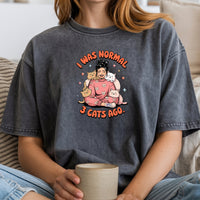 I Was Normal 3 Cats Ago T-Shirt - Funny Cat Sarcastic Graphic Tee