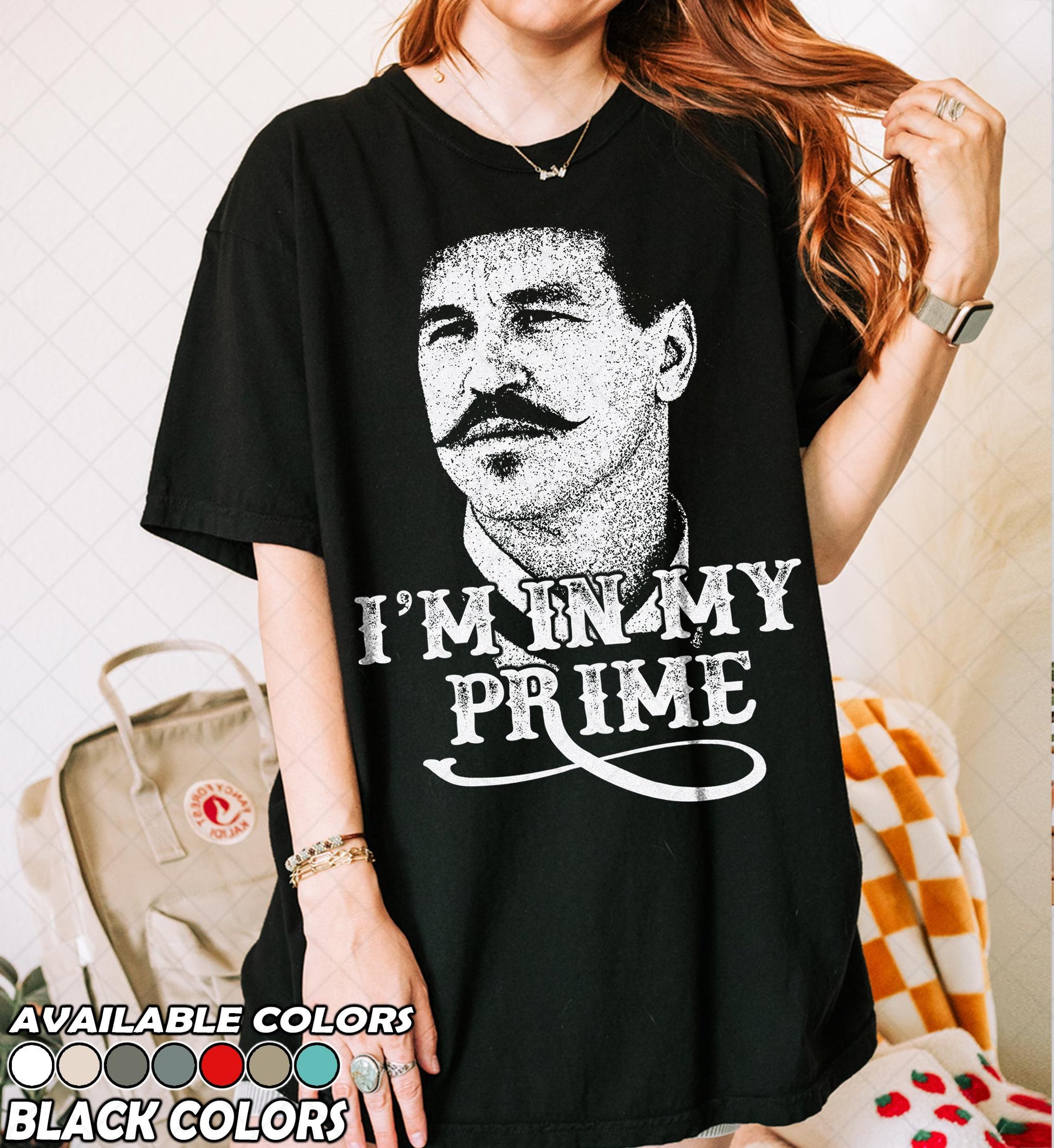 I’m In My Prime Vintage Western Graphic T-Shirt – Funny Outlaw Say When Quote Tee