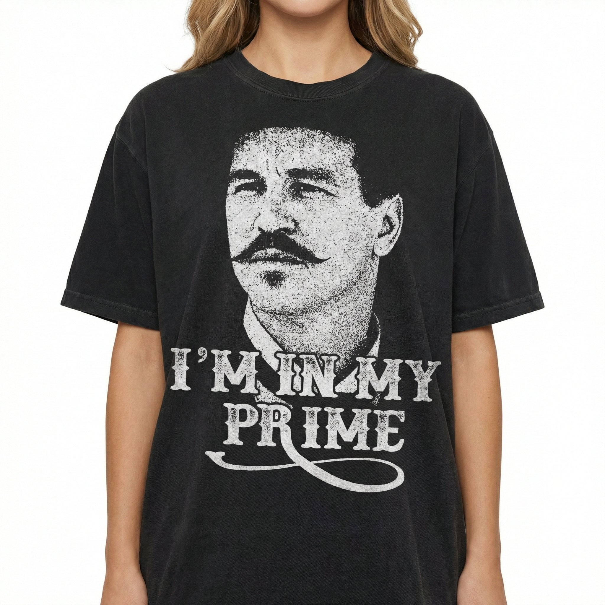 I’m In My Prime Vintage Western Graphic T-Shirt – Funny Outlaw Say When Quote Tee