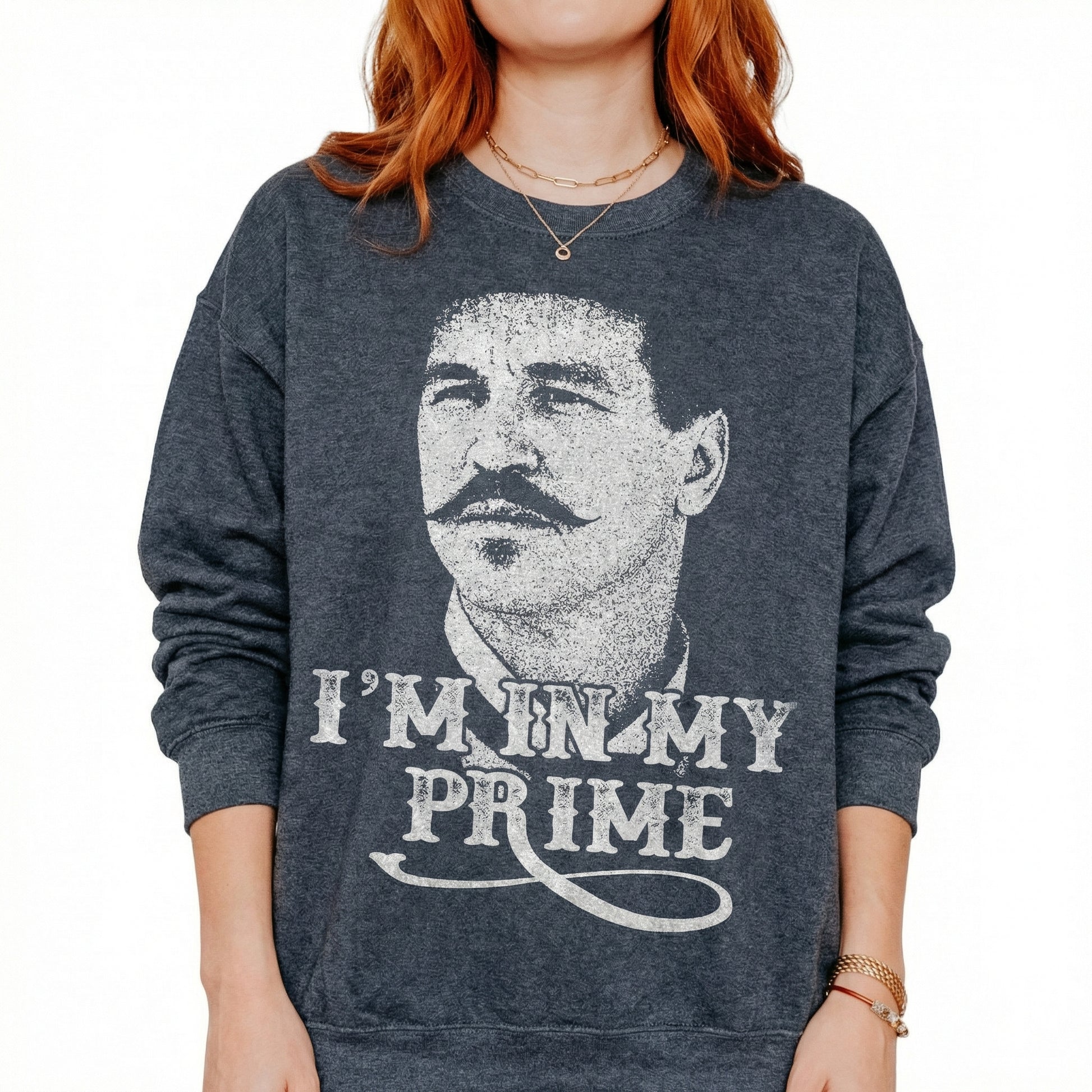I’m In My Prime Vintage Western Graphic T-Shirt – Funny Outlaw Say When Quote Tee