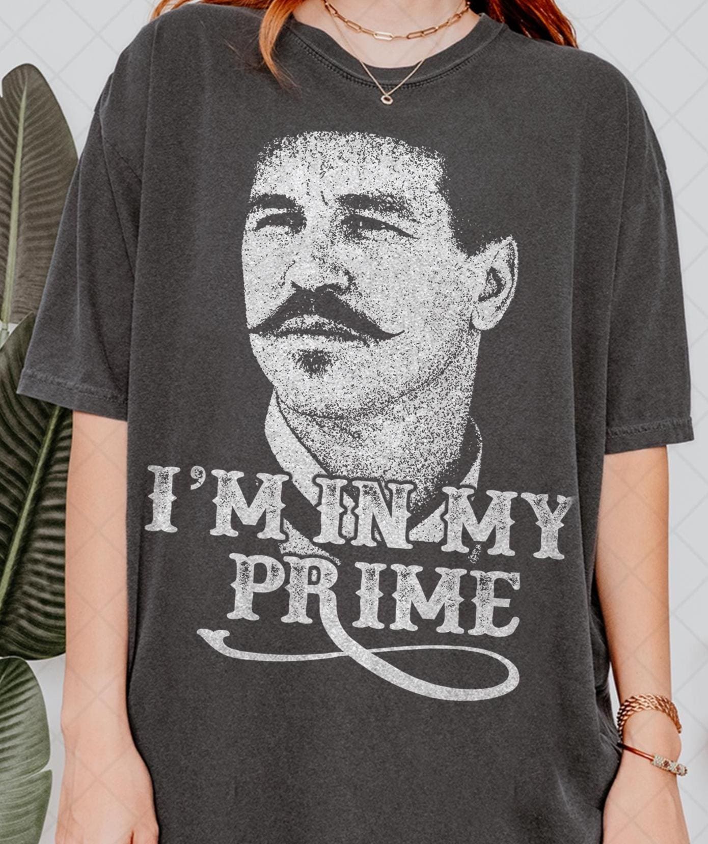 I’m In My Prime Vintage Western Graphic T-Shirt – Funny Outlaw Say When Quote Tee