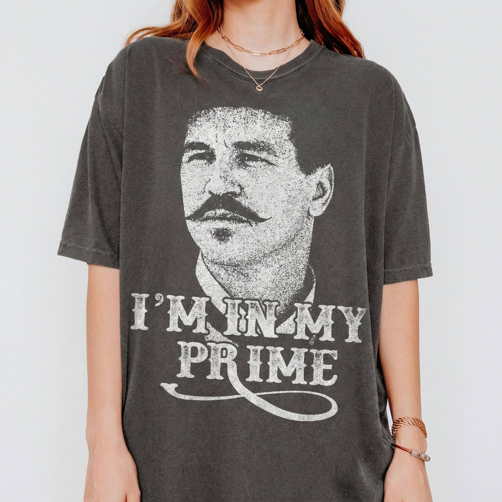 I’m In My Prime Vintage Western Graphic T-Shirt – Funny Outlaw Say When Quote Tee