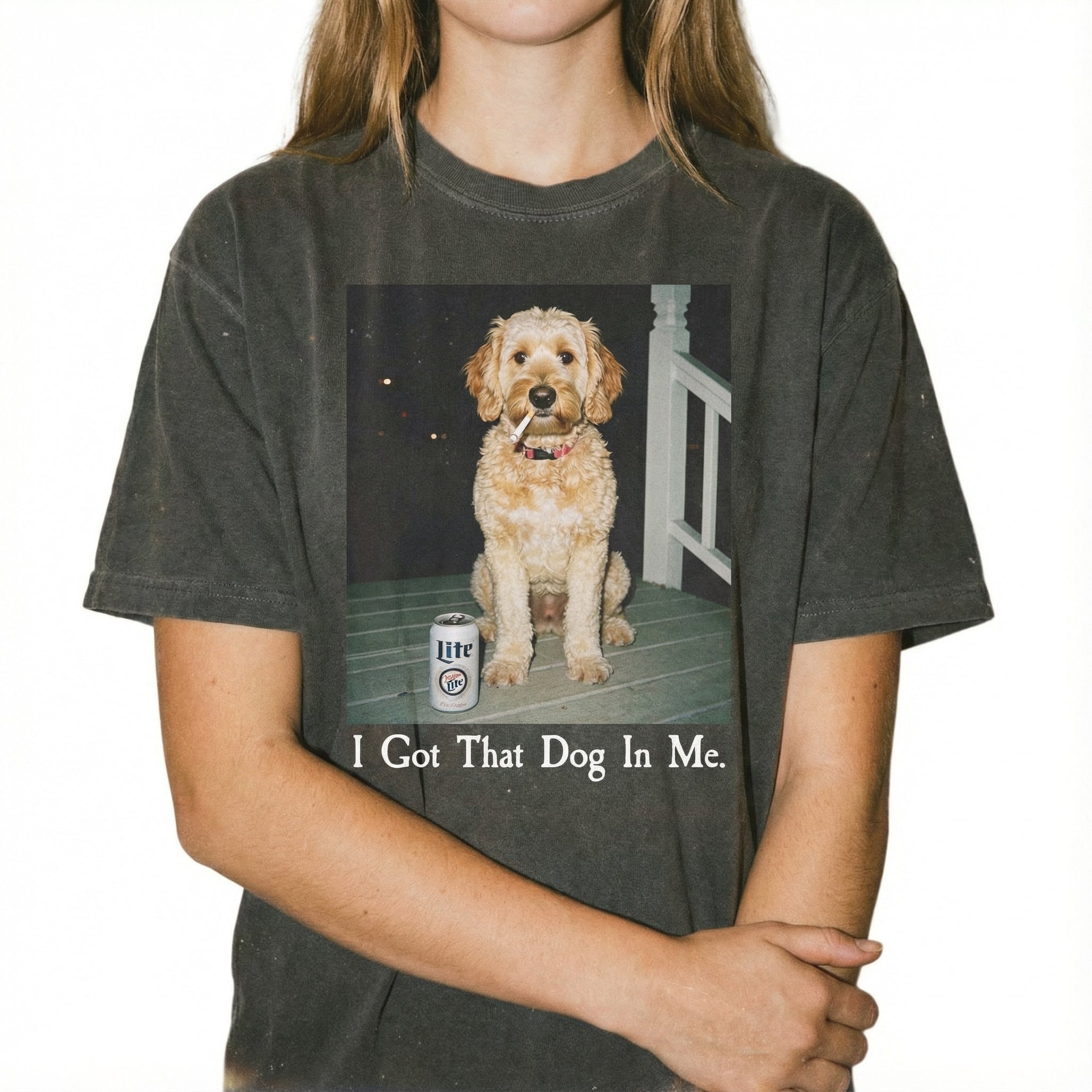 I Got That Dog In Me T-Shirt – Funny Goldendoodle Shirt, Dog Lover Meme Graphic Tee
