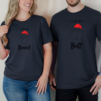 I Like His Beard I Live Her Butt Matching T-Shirts For Couples