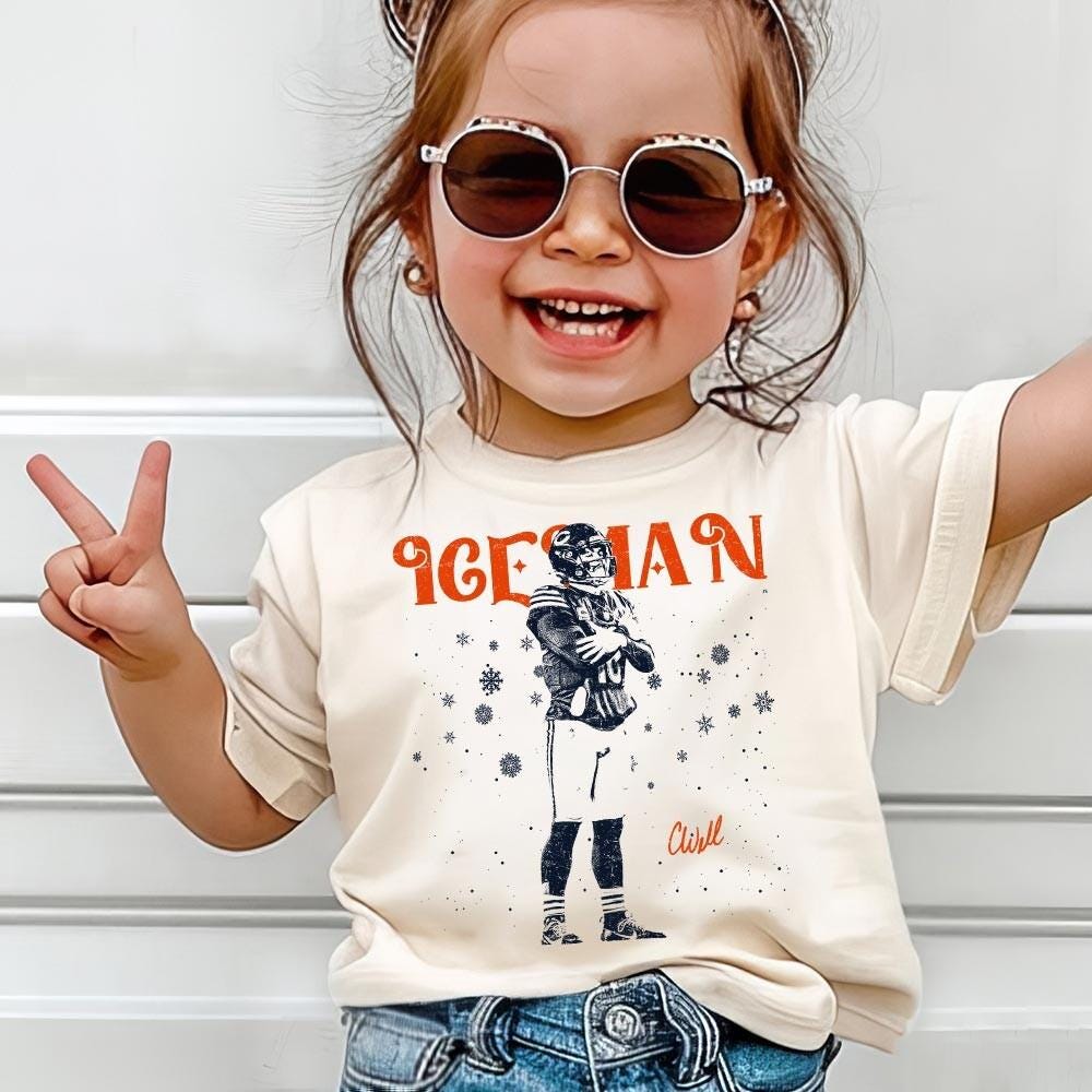 Ice Man Football Vintage T-Shirt – Caleb Williams Inspired Unisex Graphic Tee