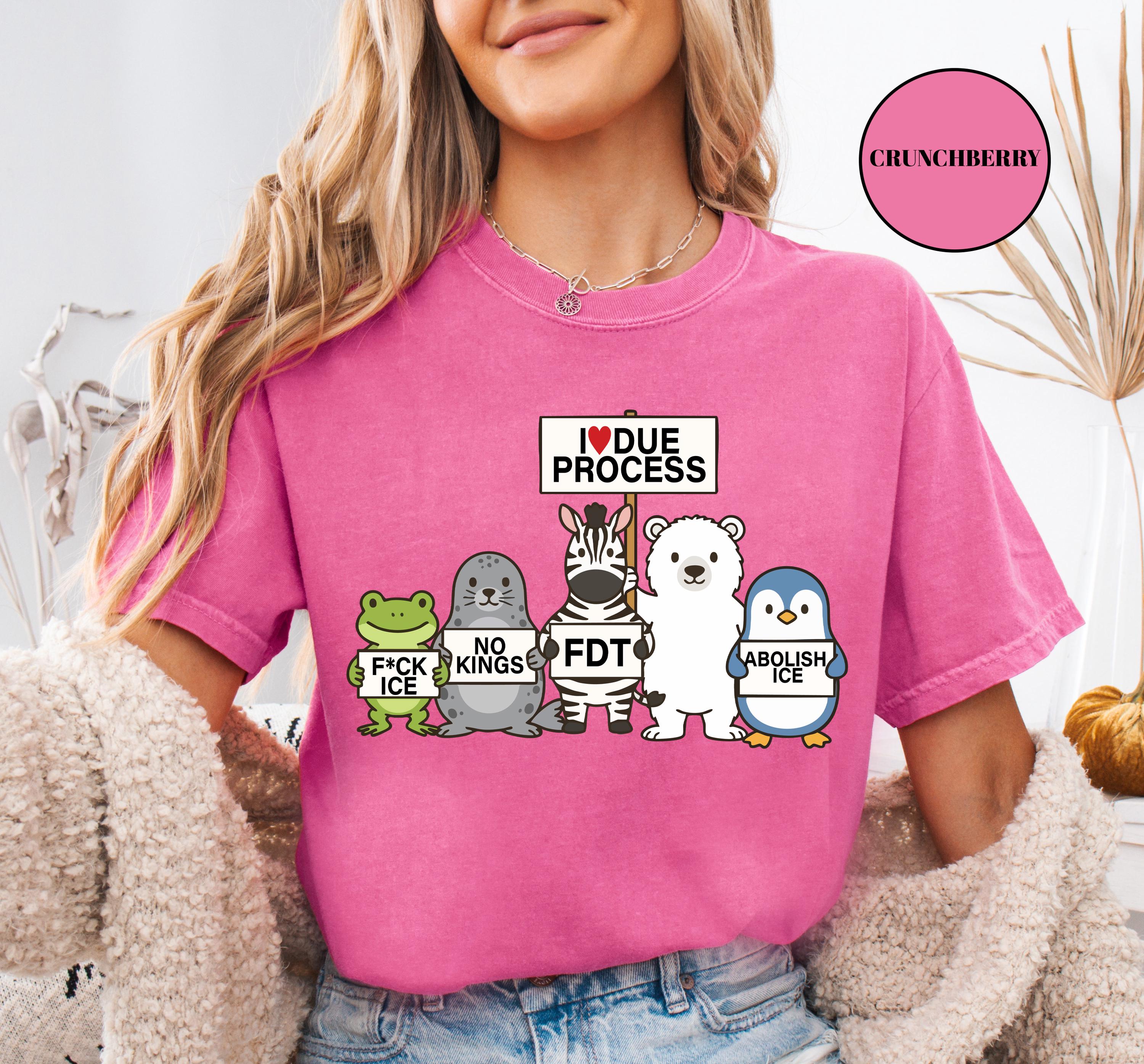 Immigrant Rights Political Protest T-Shirt – Social Justice Message Graphic Tee