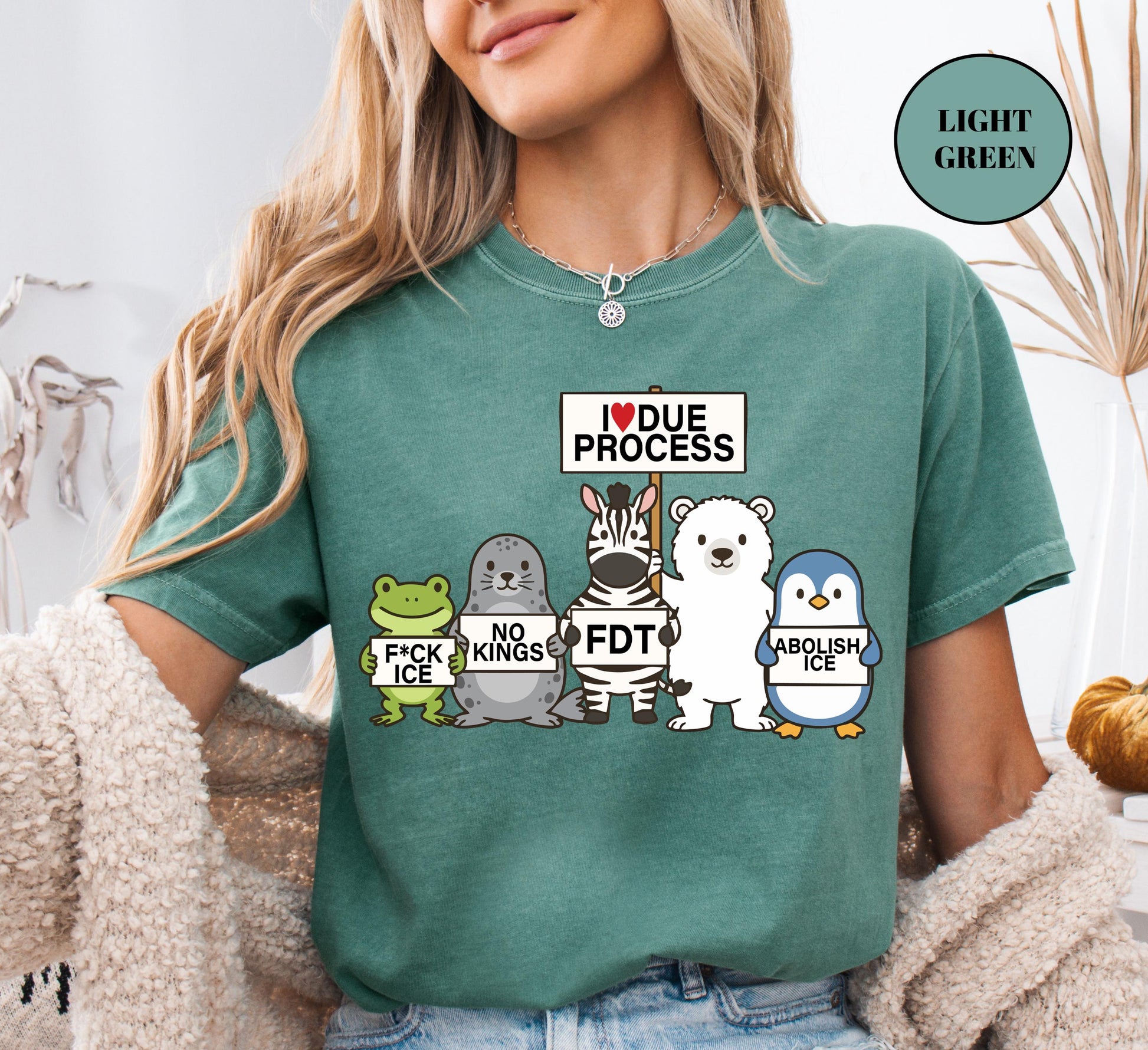 Immigrant Rights Political Protest T-Shirt – Social Justice Message Graphic Tee