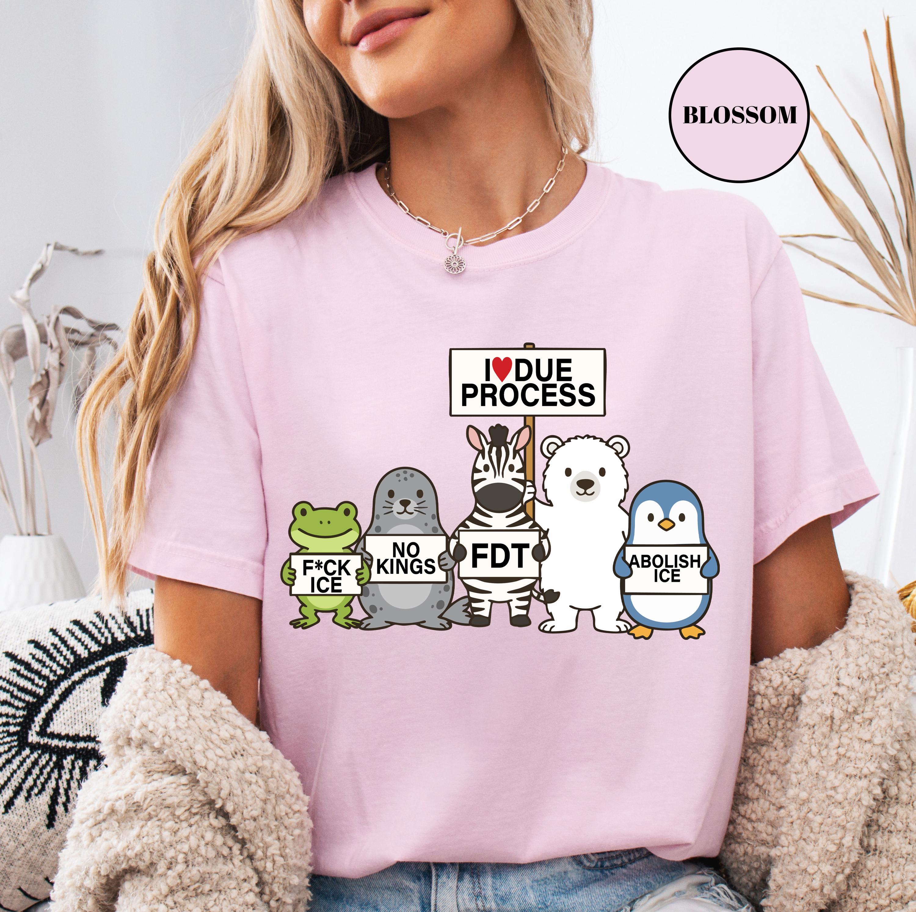 Immigrant Rights Political Protest T-Shirt – Social Justice Message Graphic Tee