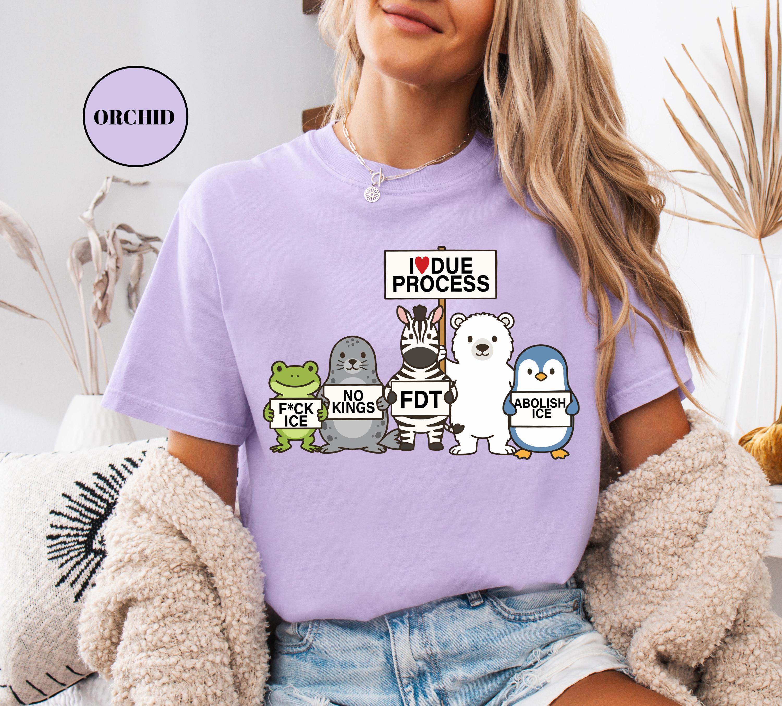 Immigrant Rights Political Protest T-Shirt – Social Justice Message Graphic Tee