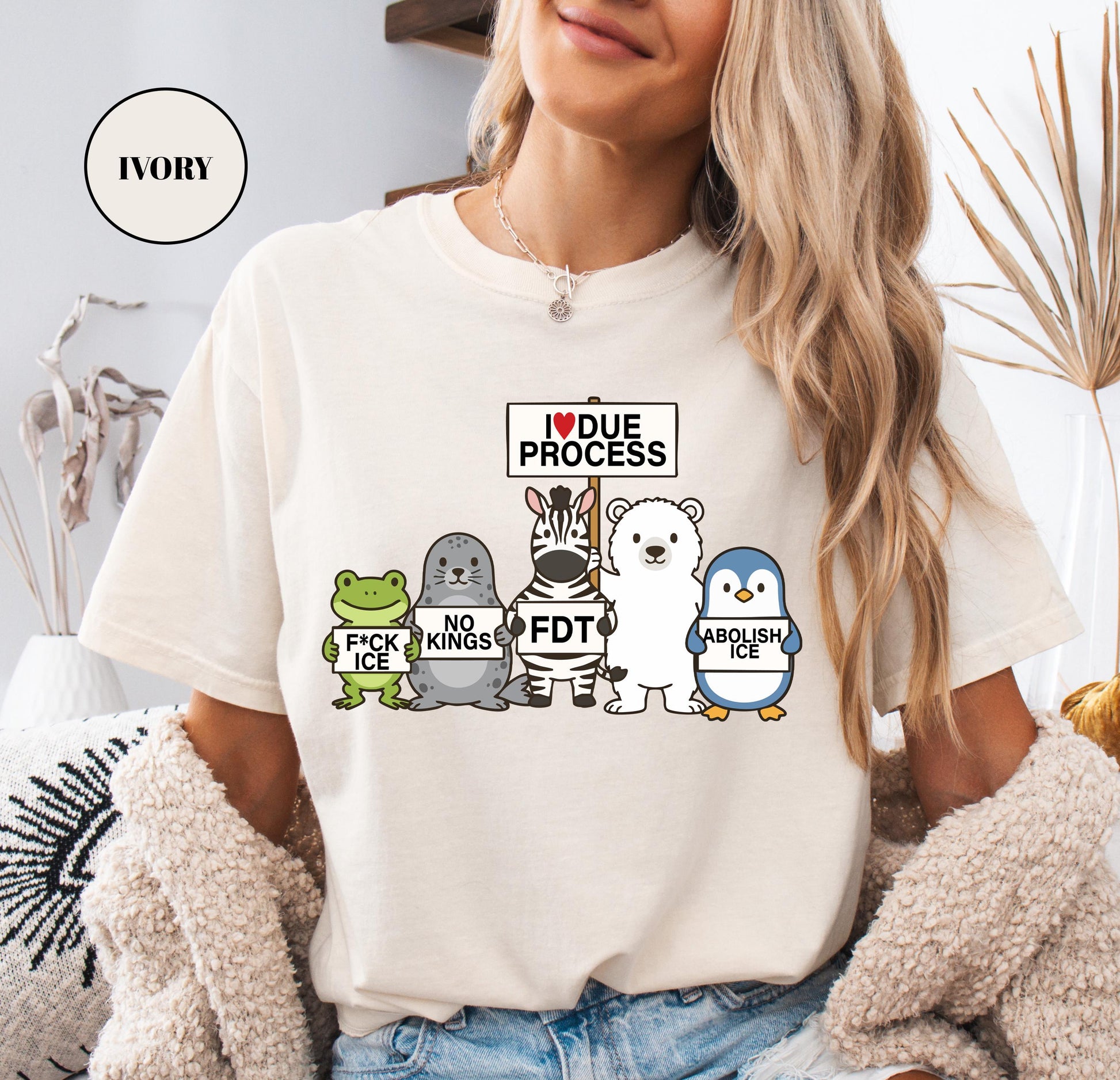 Immigrant Rights Political Protest T-Shirt – Social Justice Message Graphic Tee