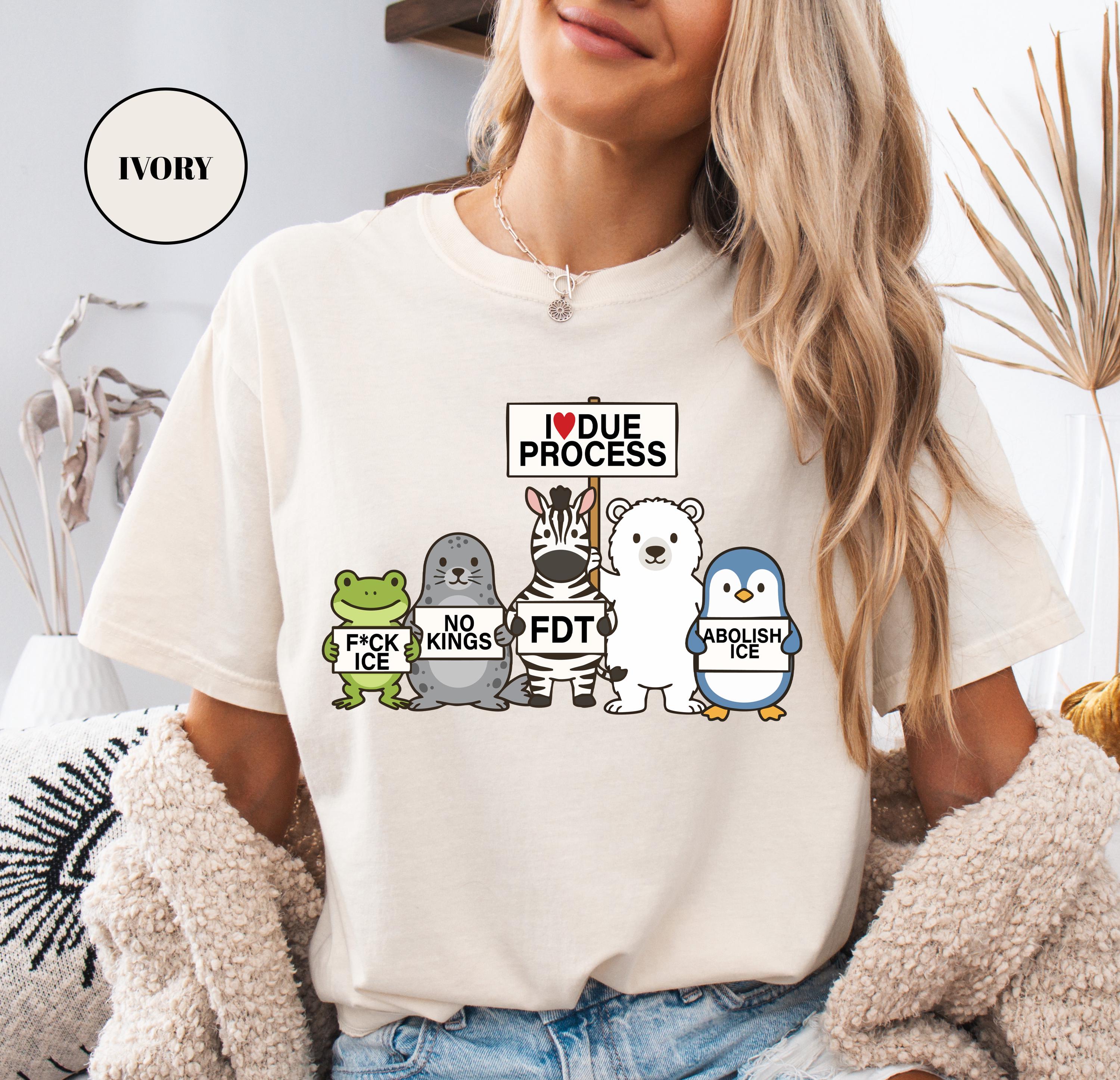 Immigrant Rights Political Protest T-Shirt – Social Justice Message Graphic Tee