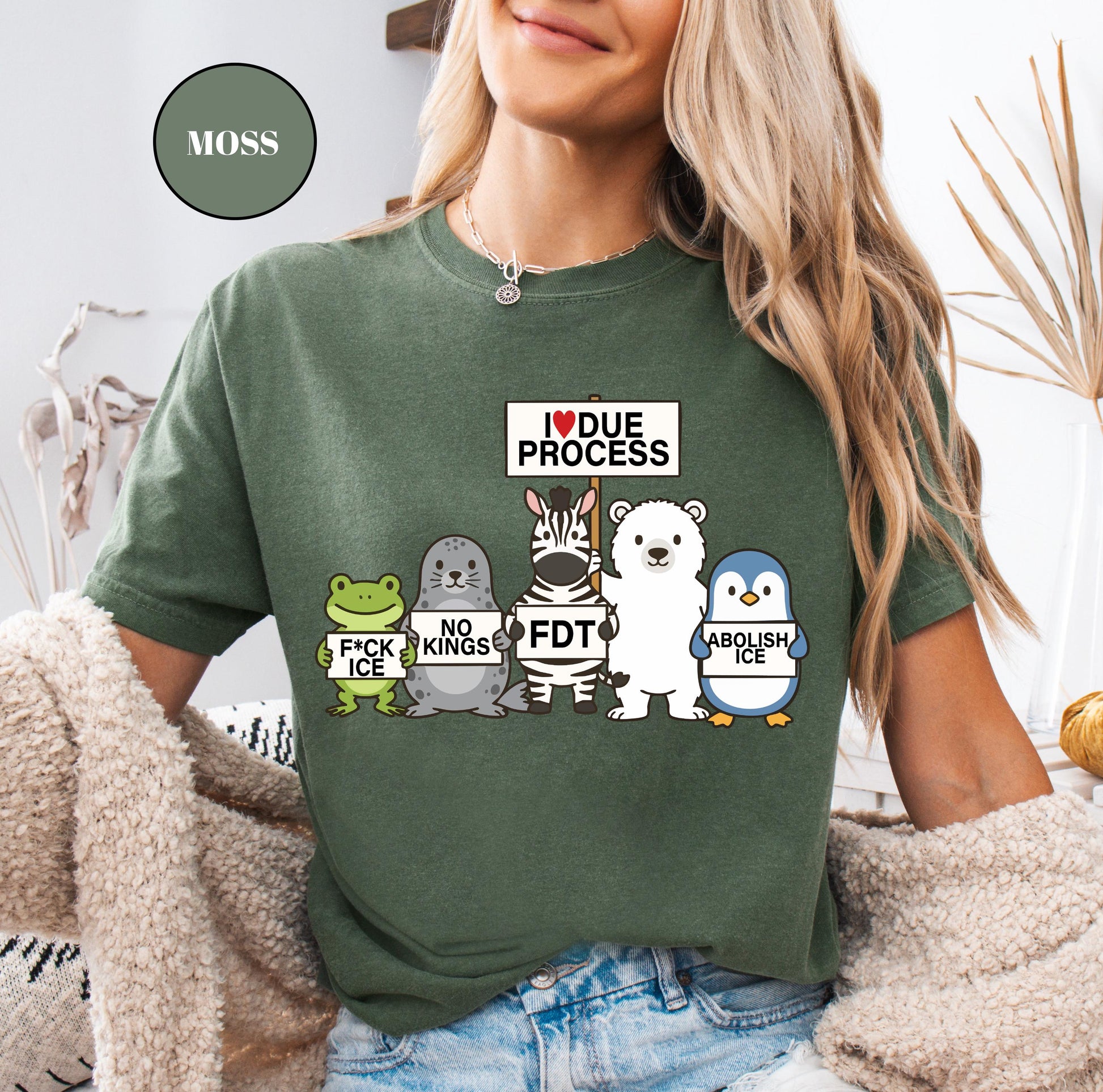 Immigrant Rights Political Protest T-Shirt – Social Justice Message Graphic Tee