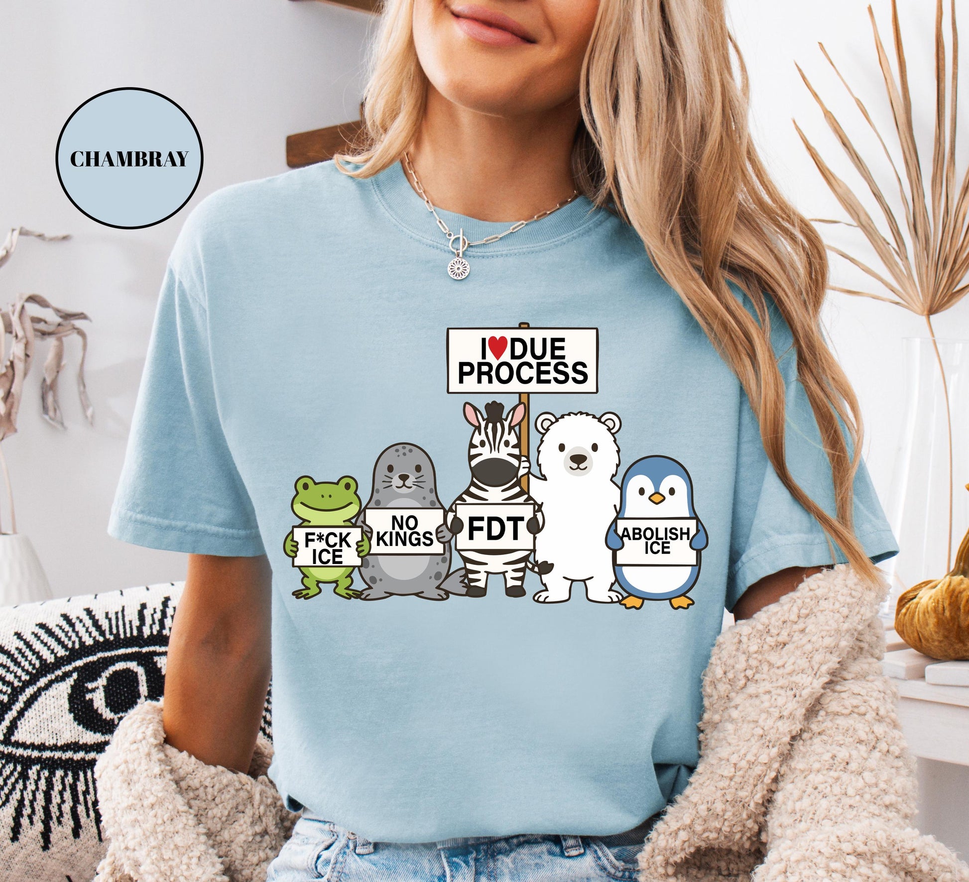 Immigrant Rights Political Protest T-Shirt – Social Justice Message Graphic Tee