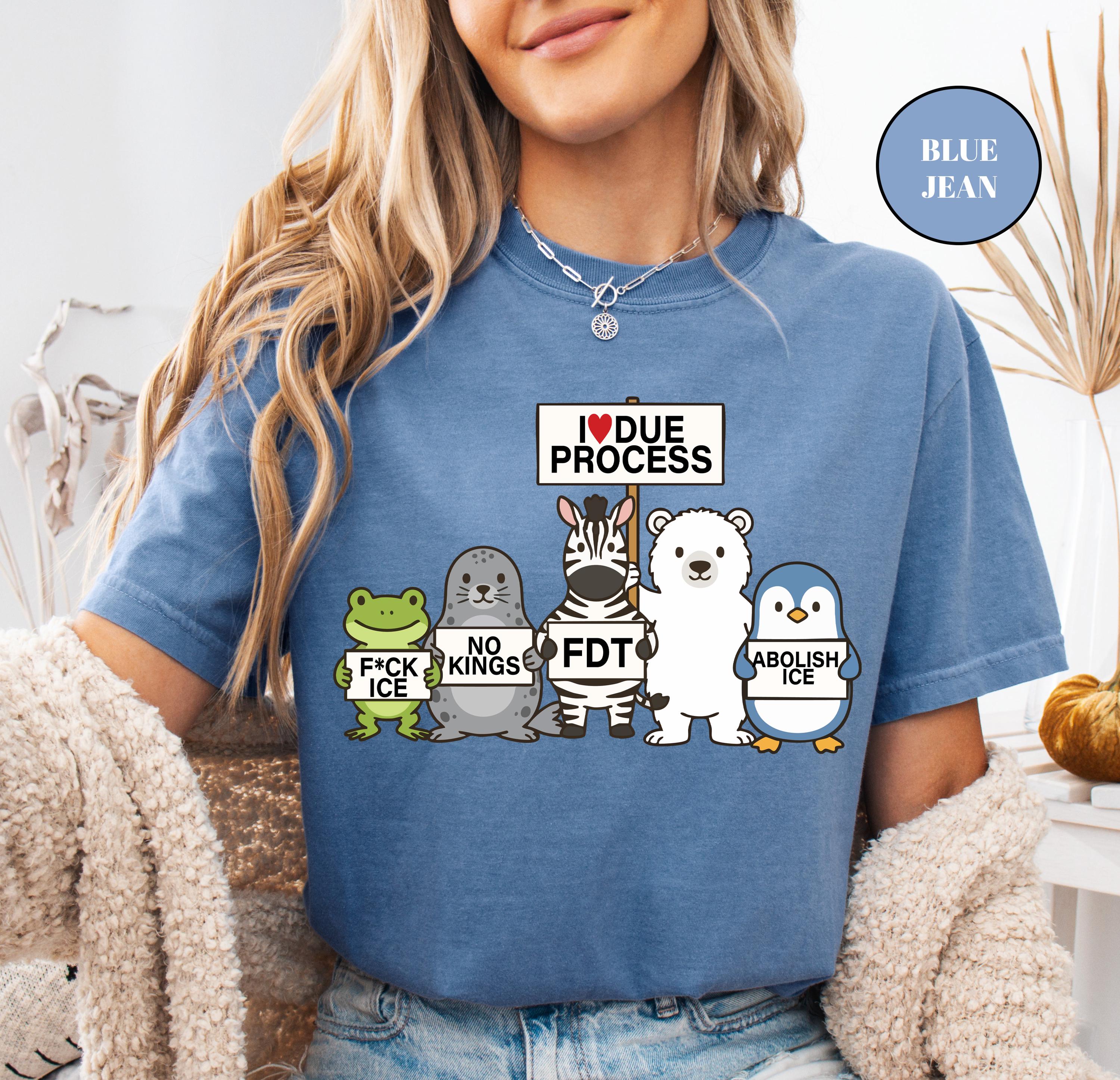 Immigrant Rights Political Protest T-Shirt – Social Justice Message Graphic Tee