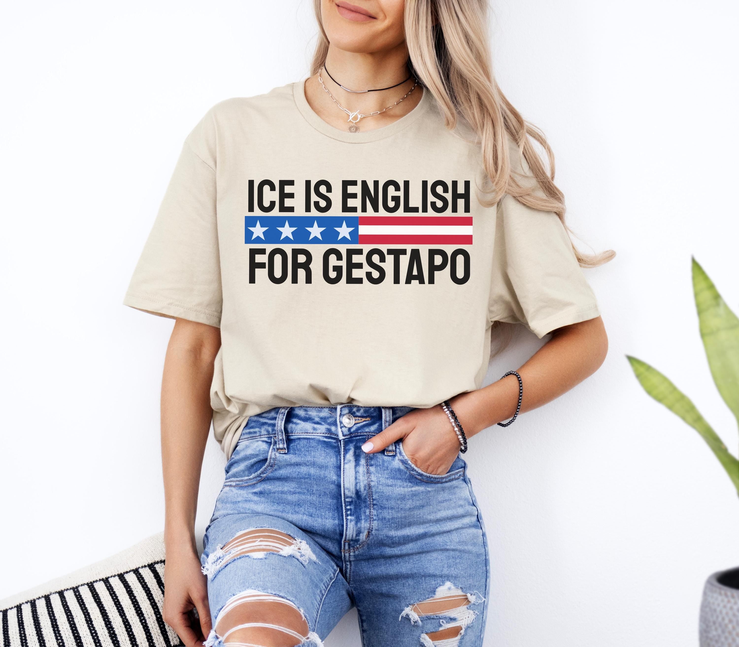 Immigration Rights Protest Graphic T-Shirt – Civil Liberties & Freedom Activist Tee