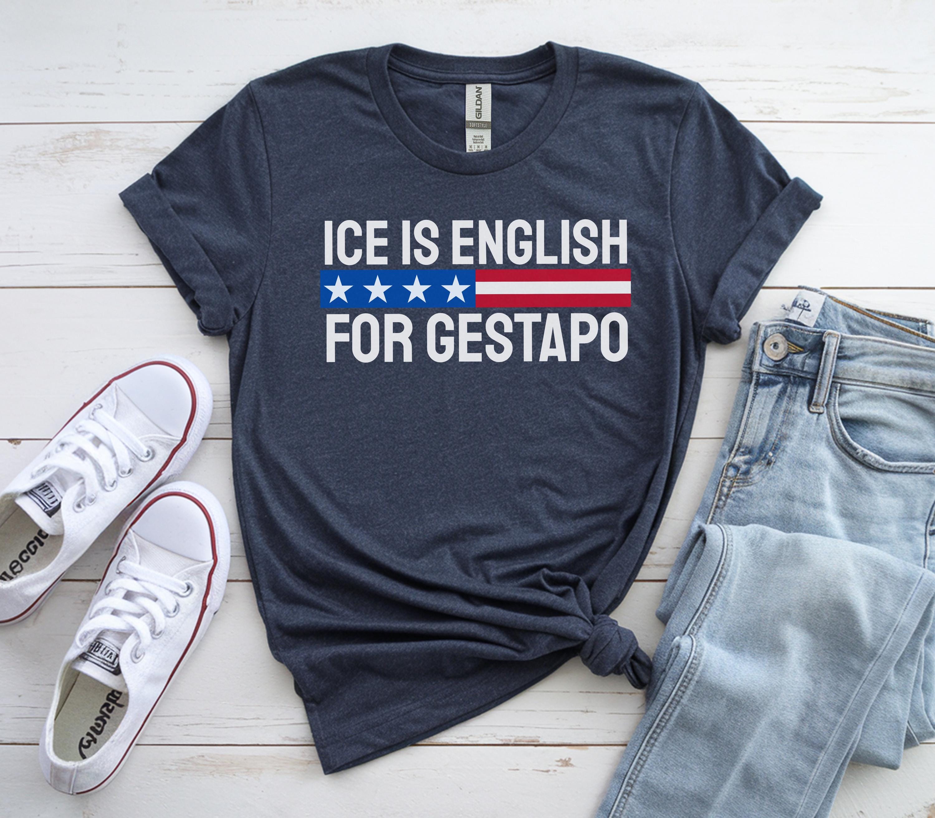 Immigration Rights Protest Graphic T-Shirt – Civil Liberties & Freedom Activist Tee