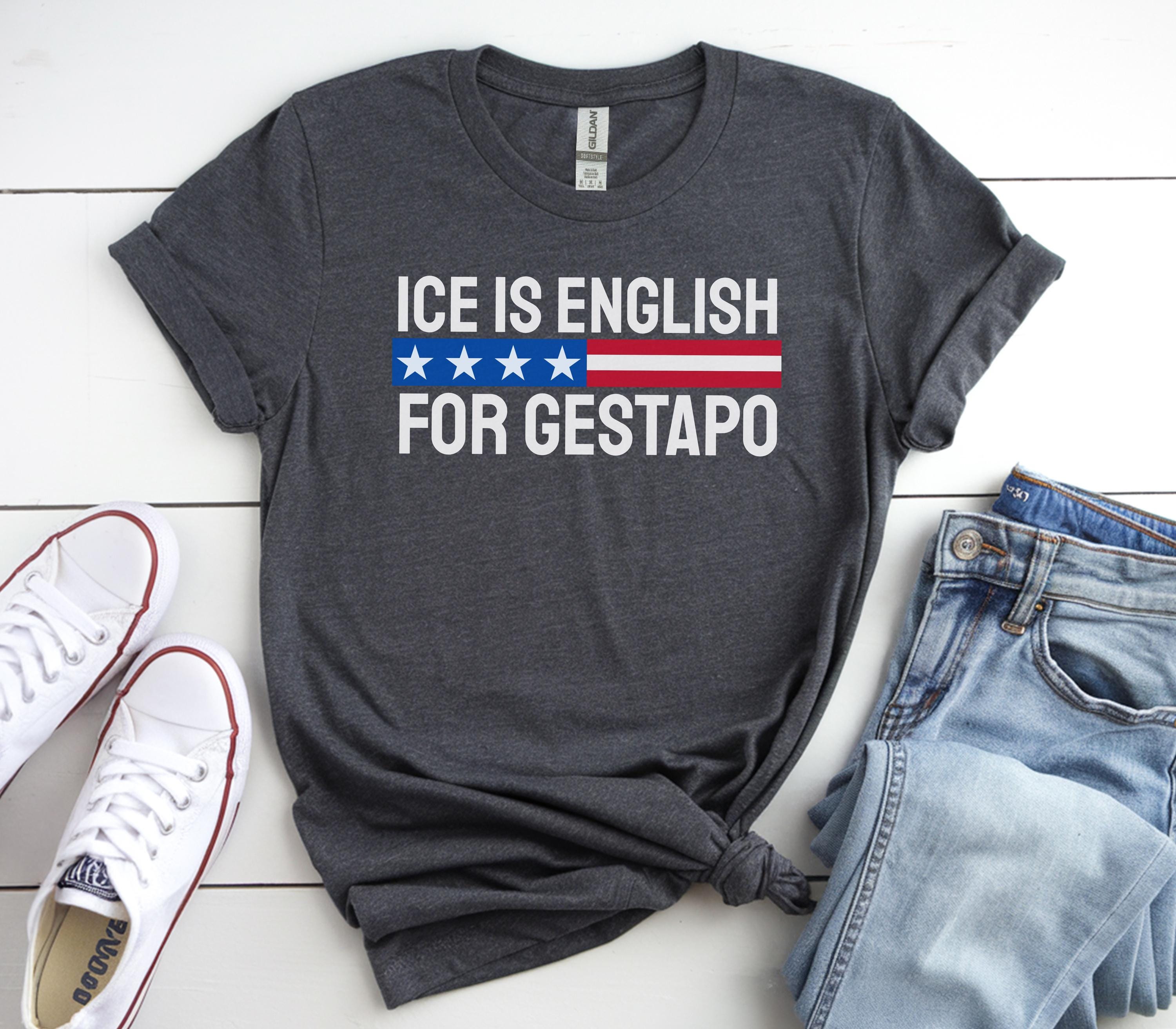 Immigration Rights Protest Graphic T-Shirt – Civil Liberties & Freedom Activist Tee