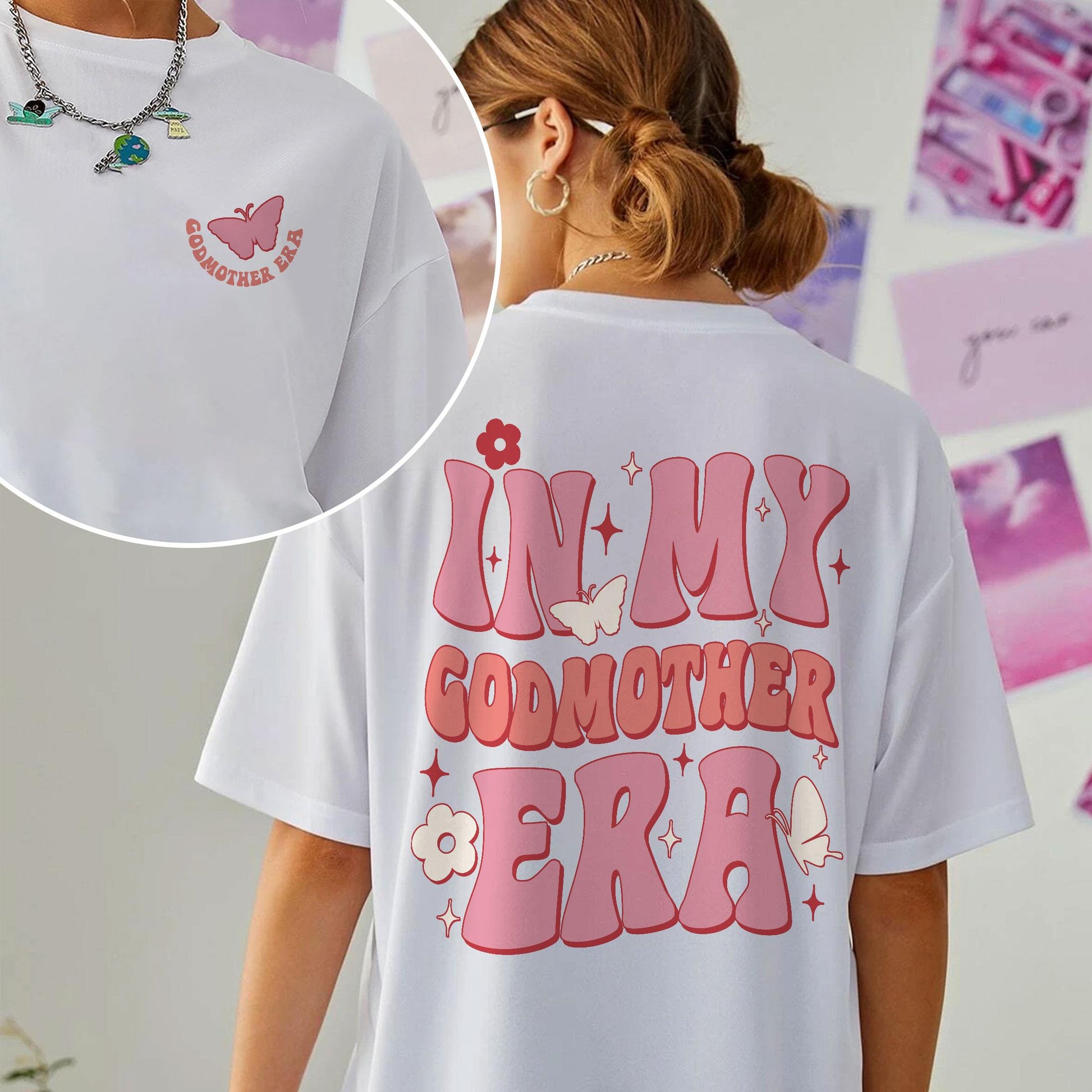 In My Godmother Era Sweatshirt – Godmother Christmas Crewneck, Godmom Gift