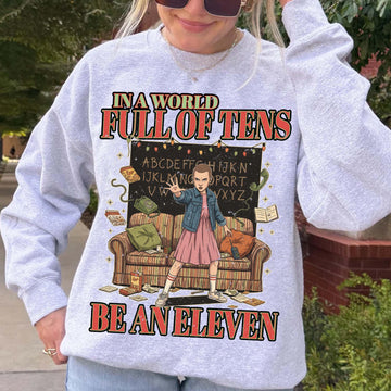 In a World Full of Tens Be an Eleven T-Shirt - Retro Sci Fi Inspired Graphic Tee