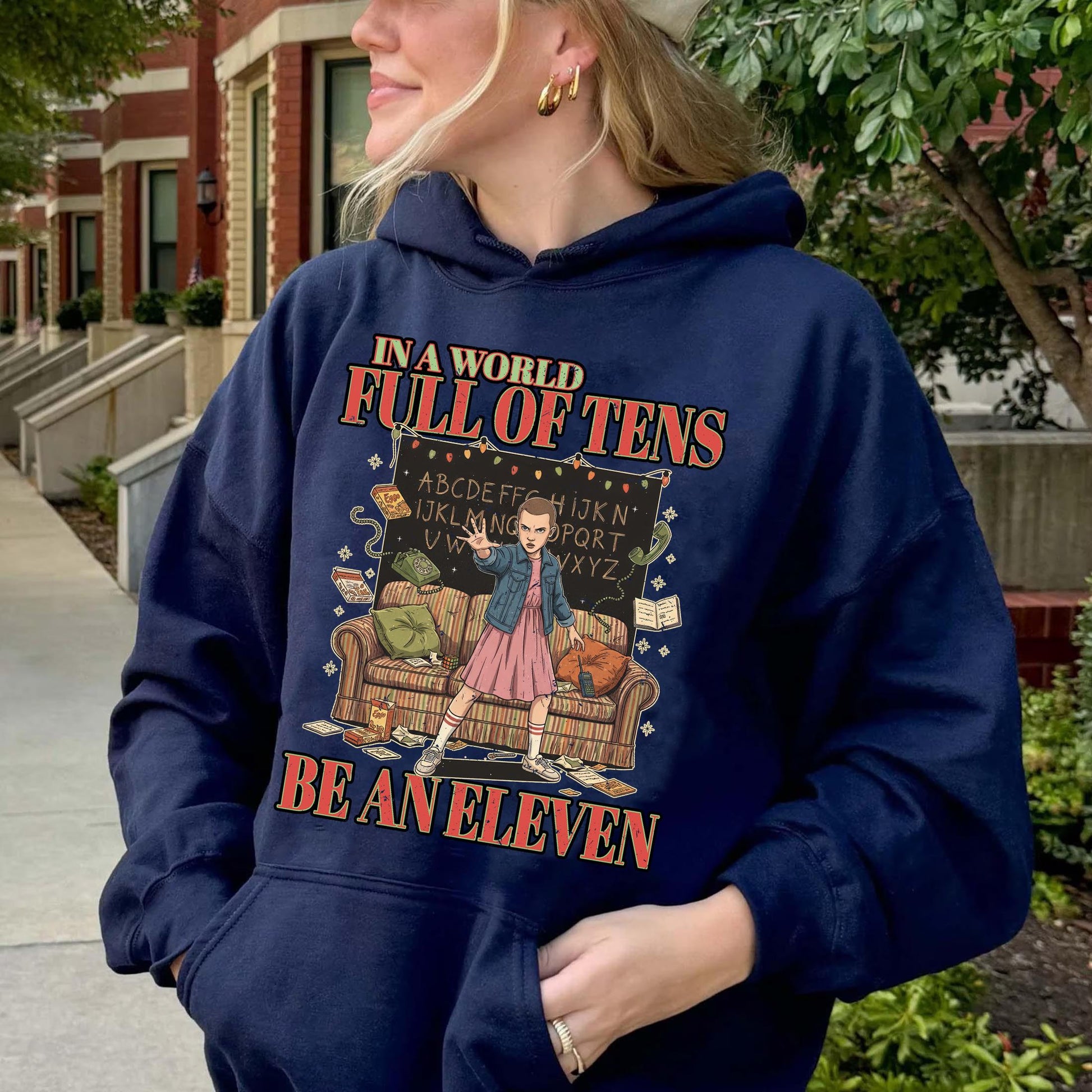 In a World Full of Tens Be an Eleven T-Shirt - Retro Sci Fi Inspired Graphic Tee